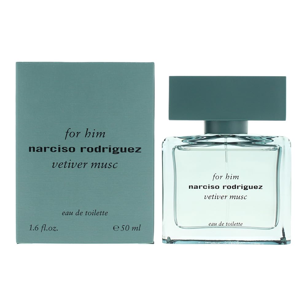 Narciso Rodriguez Vetiver Musc Fragrances 3423222107727 For Men EDT 1.7 oz