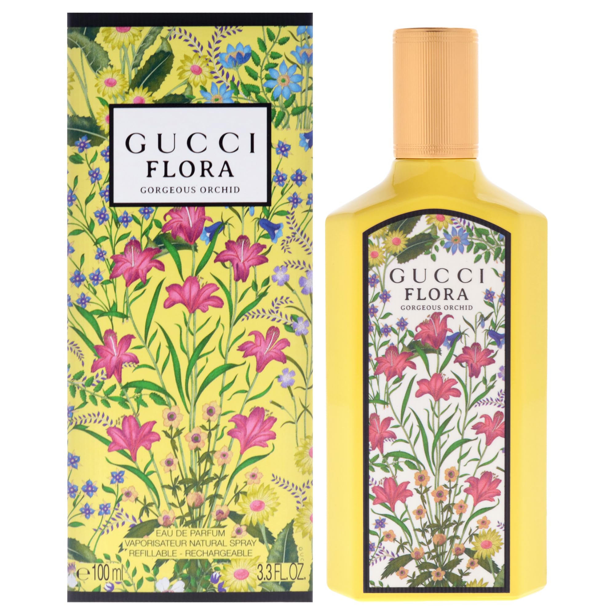 Flora Gorgeous Orchid By Gucci For Women EDP 3.3 oz