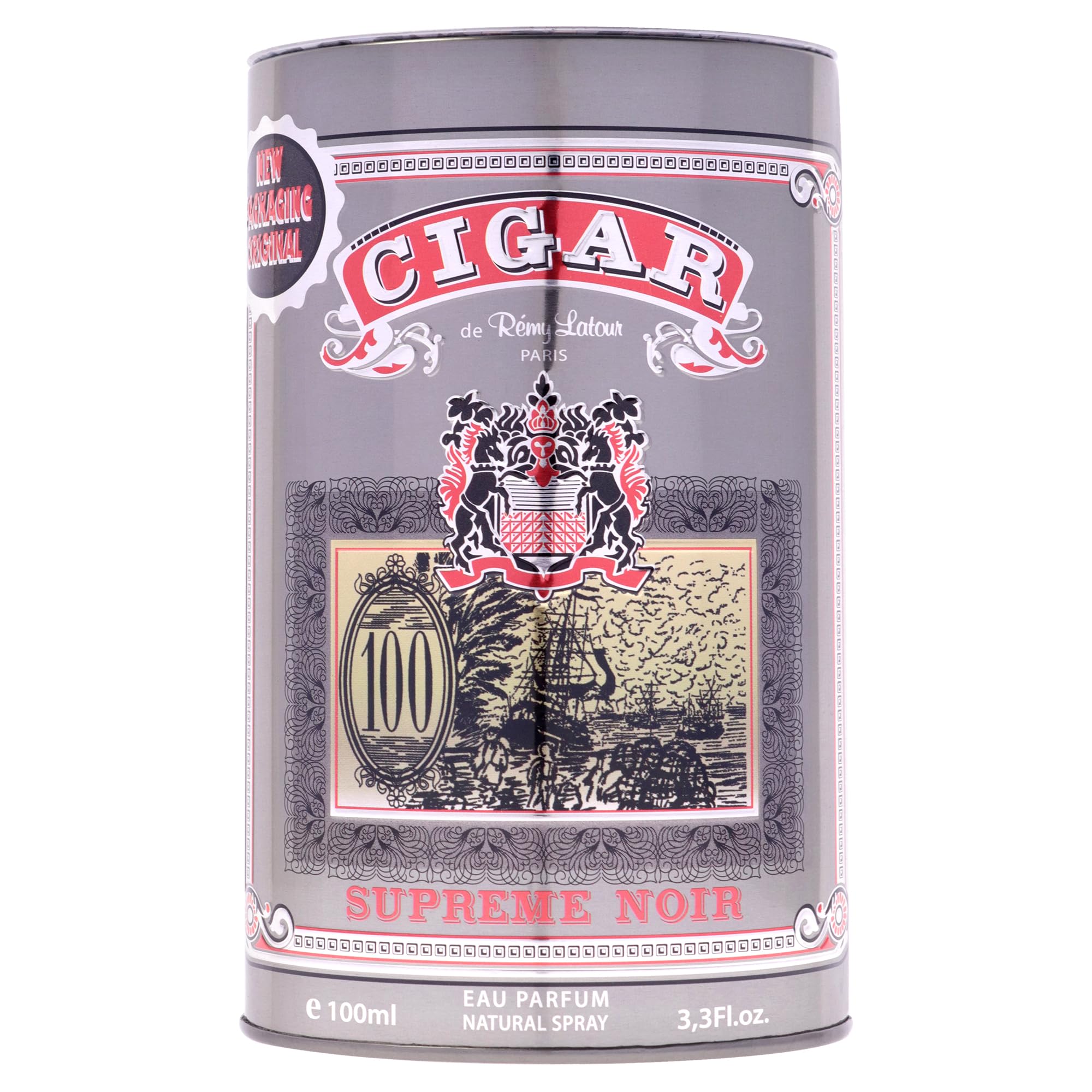 Cigar Supreme Noir By Remy Latour For Men EDP 3.3 oz - Thumbnail 3
