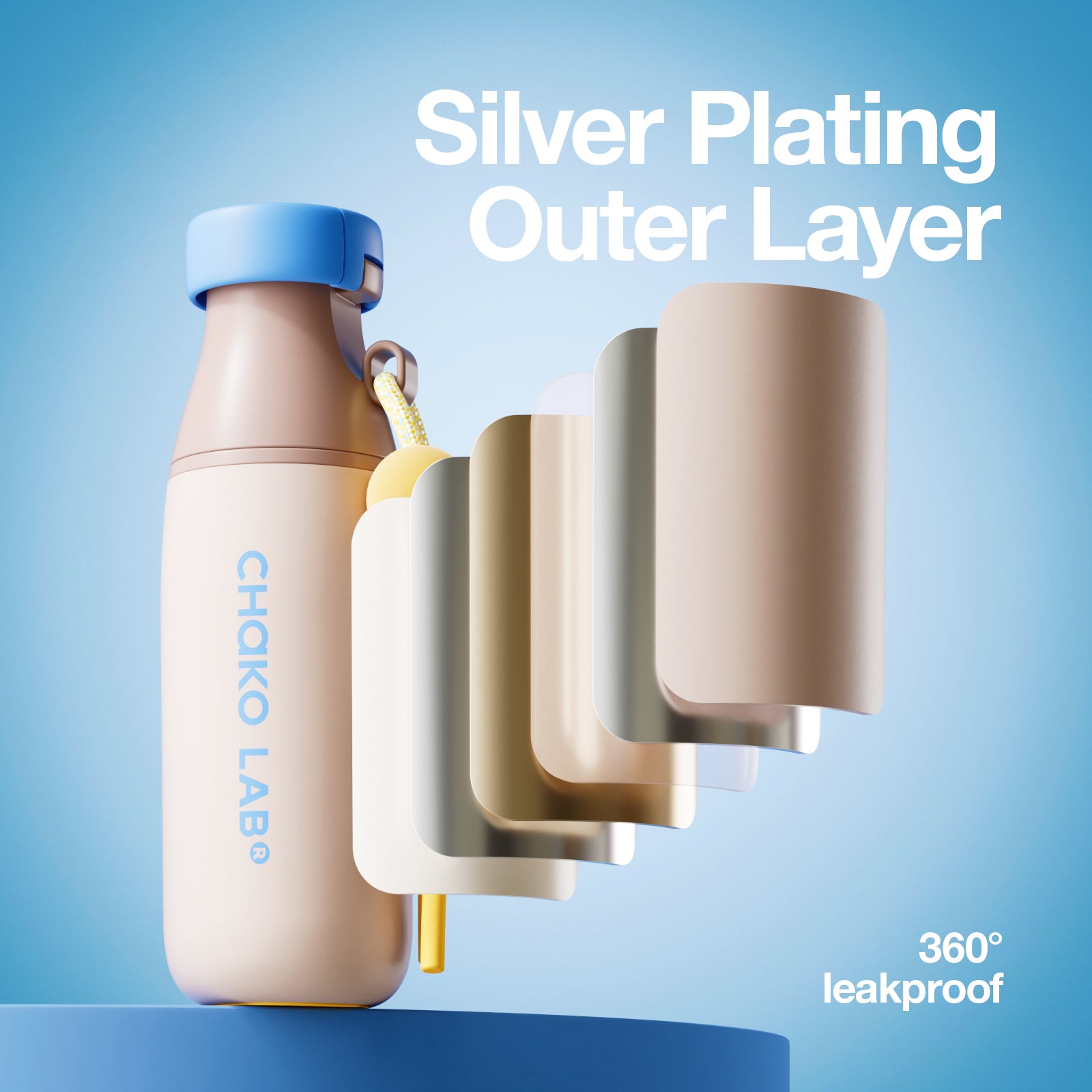 MilkMate Tumbler-Pink(Ceramic Coating) - Thumbnail 5