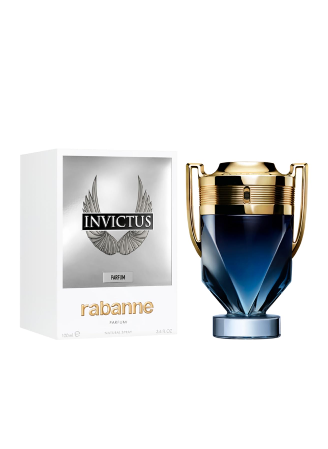 Invictus By Paco Rabanne Parfum For Men 3.4 oz - Thumbnail 2