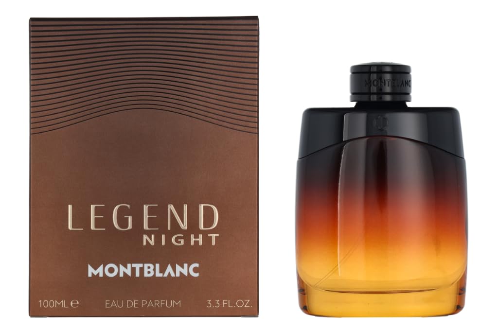 Mont Blanc Legend Night Cologne For Men EDP 3.3 oz