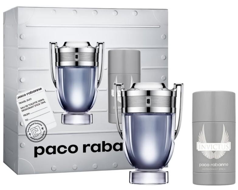 [Set] Paco Invictus 3.4 M + 2.5 Deo Stick France 7pcs Bybox EDT - Thumbnail 2