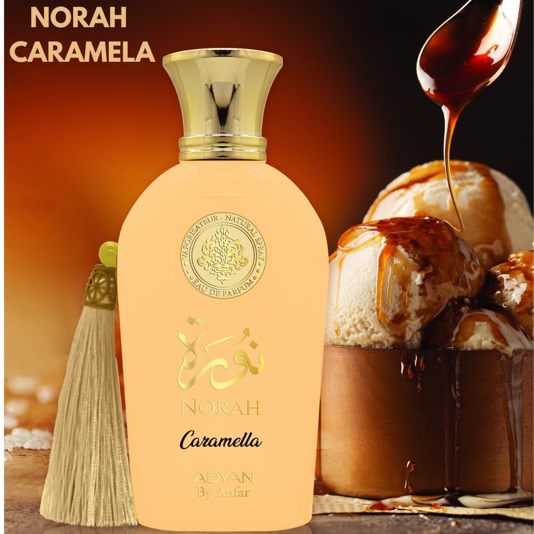 Adyan Norah Caramela Original From Dubai With Notes of Caramel Milk and Honey - Thumbnail 3