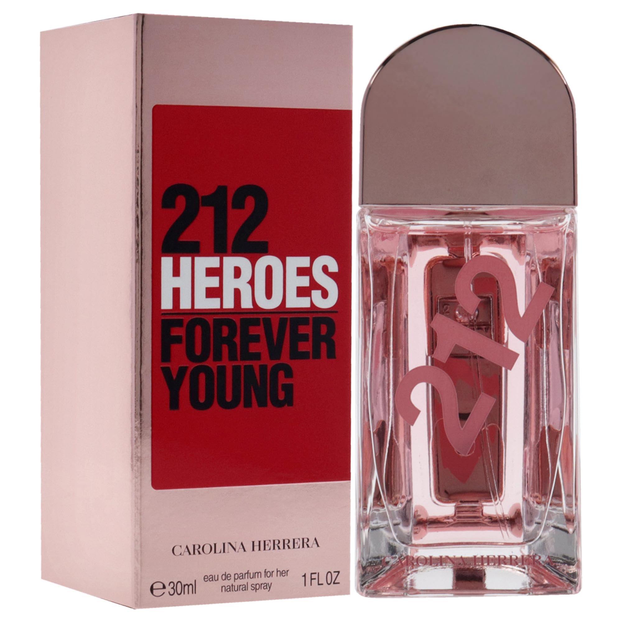 Carolina Herrera 212 Heroes Forever Young EDP 1 oz - Thumbnail 3