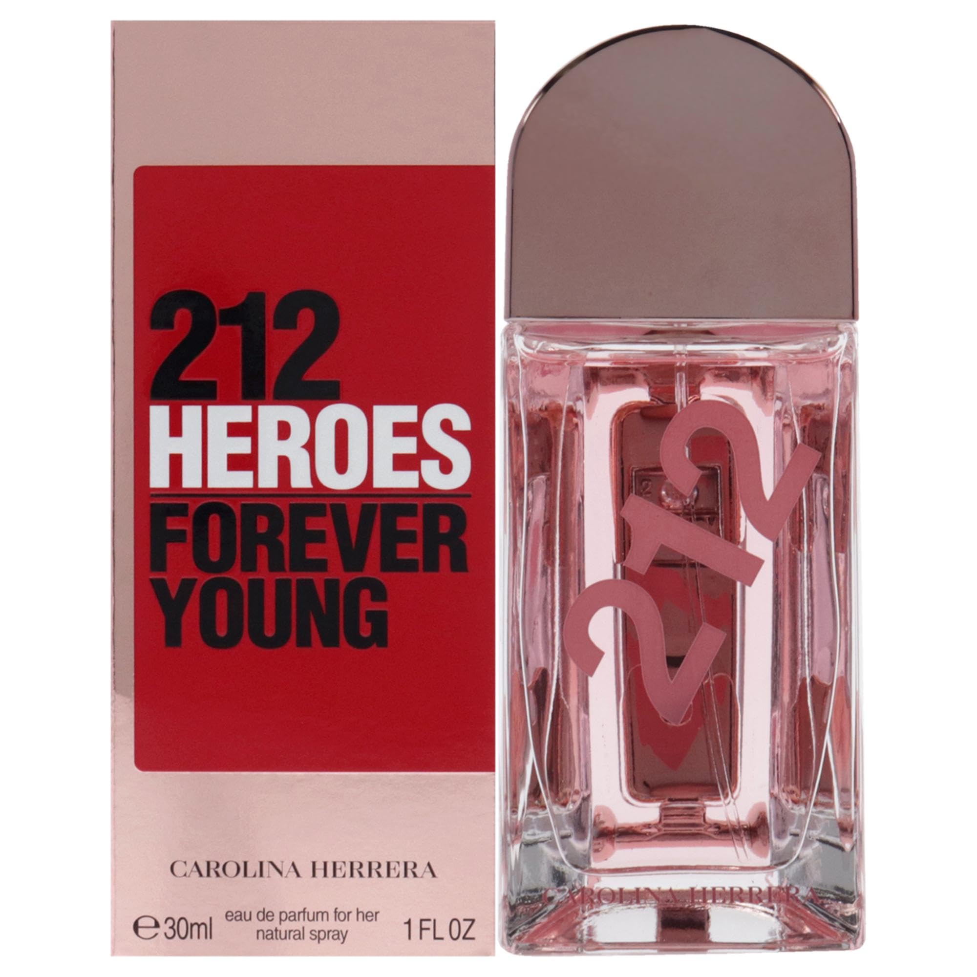 Carolina Herrera 212 Heroes Forever Young EDP 1 oz - Thumbnail 1