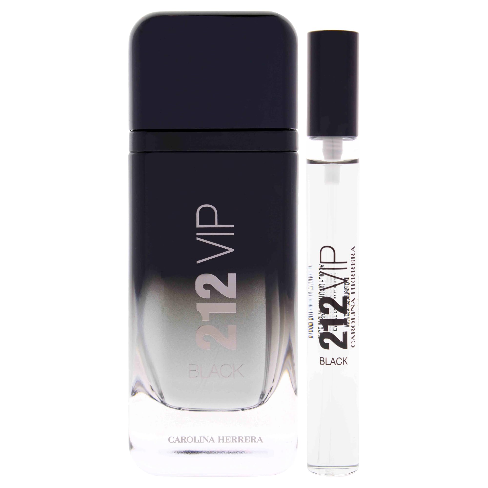 [Set] 212 Vip Black By Carolina Herrera 2 Pc For Men EDP 3.4 oz - Thumbnail 2