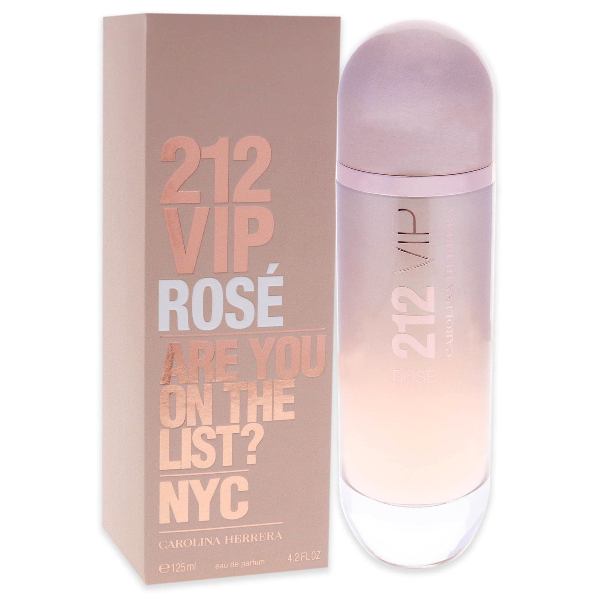 Carolina Herrera 212 Vip Rose Women EDP 4.2 Oz - Thumbnail 3