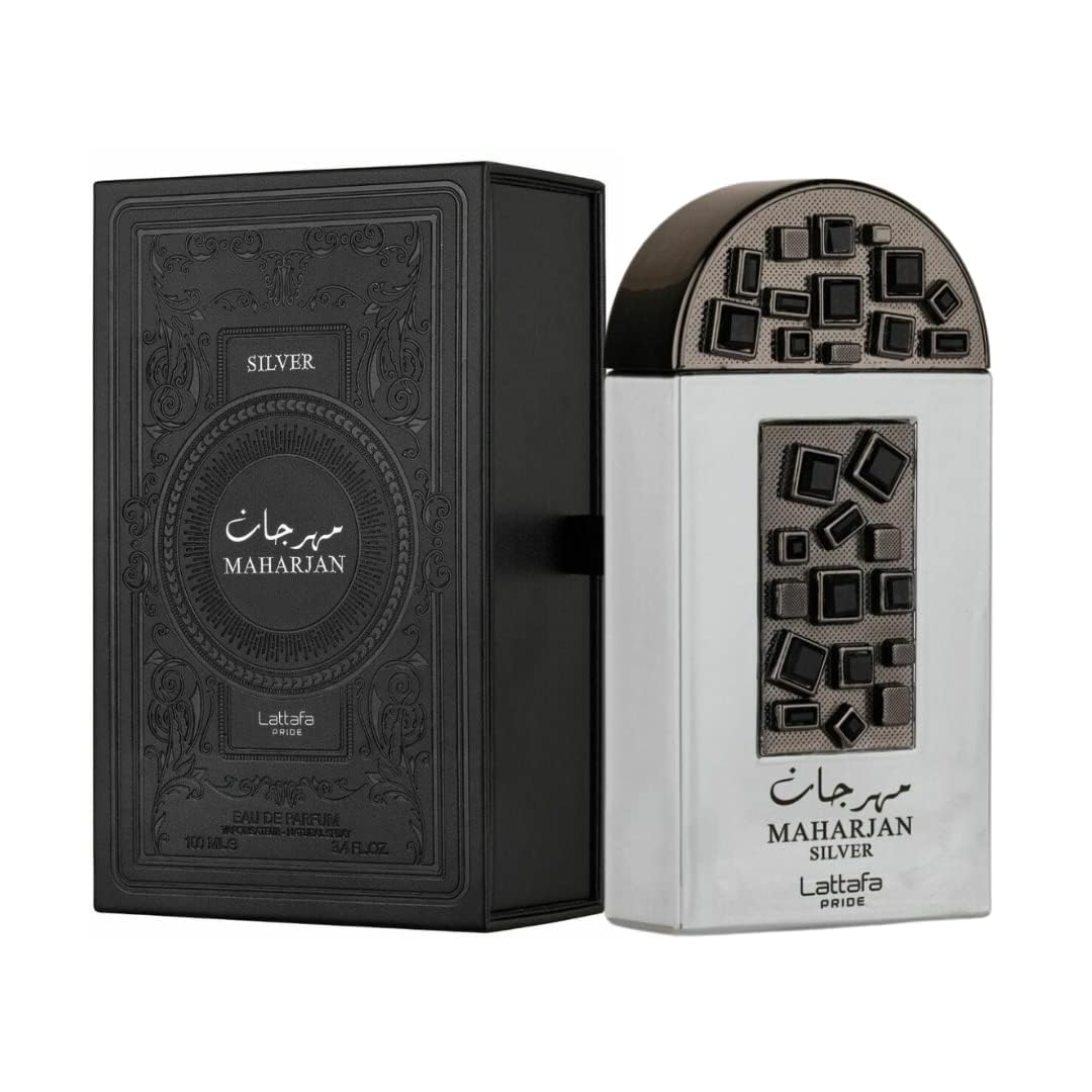 Lattafa Pride Maharjan Silver EDP 3.4 oz