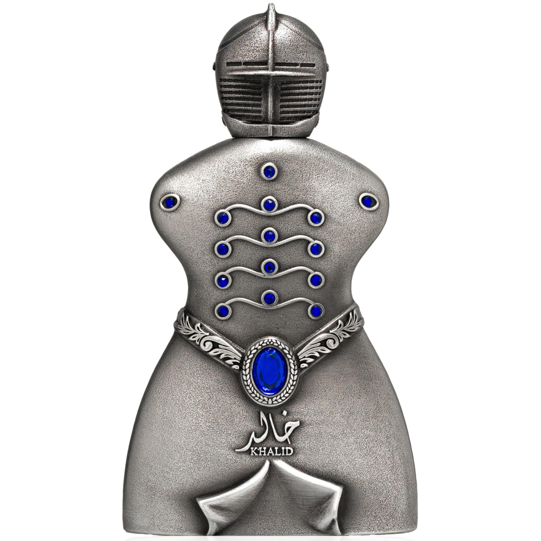 Lattafa Niche Emarati Khalid Leathery Smoky Resinous Woody for Everyone / EDP - Thumbnail 2