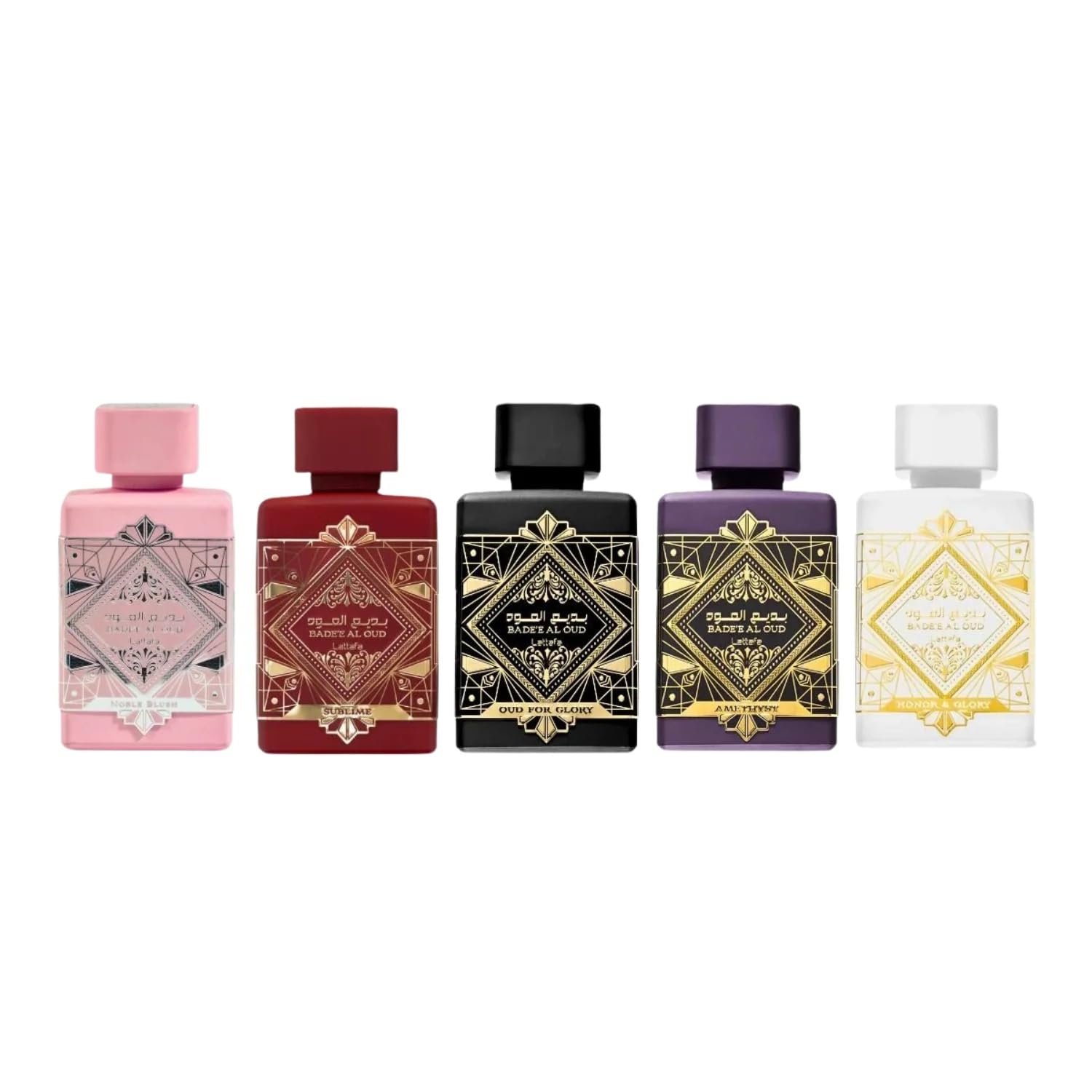 [Mini Set] Lattafa Bade'e Al Oud Collection 5 × for Unisex Unisex EDP 5 ml - Thumbnail 3