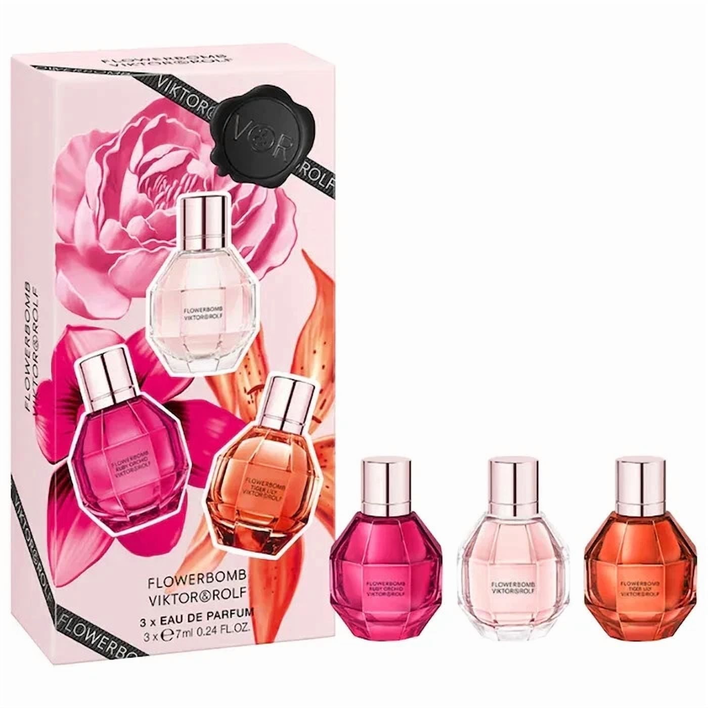 [Mini Set] Mini Set Flowerbomb 3x7ml L France 12pcs Bybox EDP 7 ml