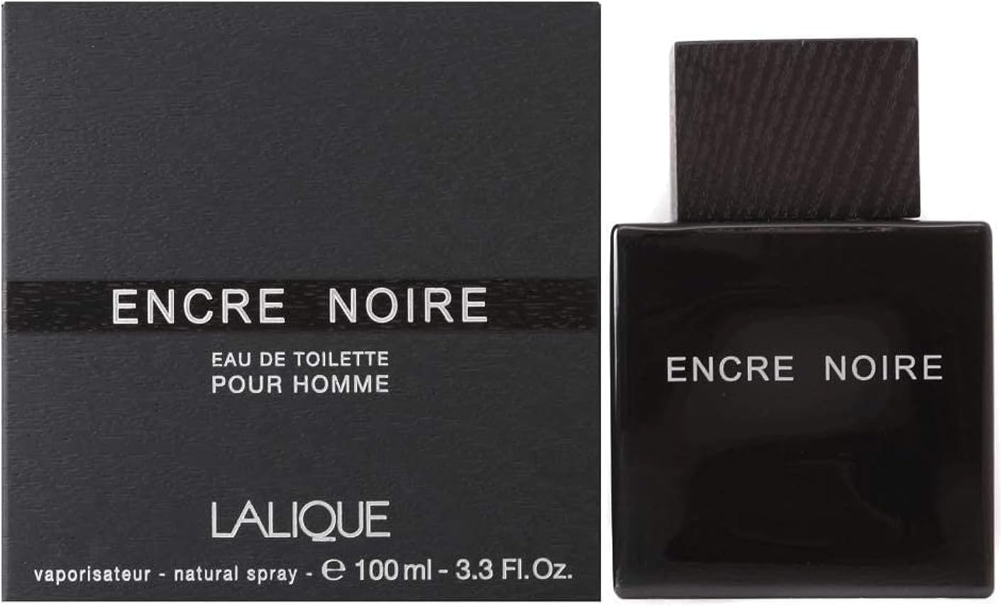 Lalique Encre Noire Pour Homme For Men EDT 3.3 oz