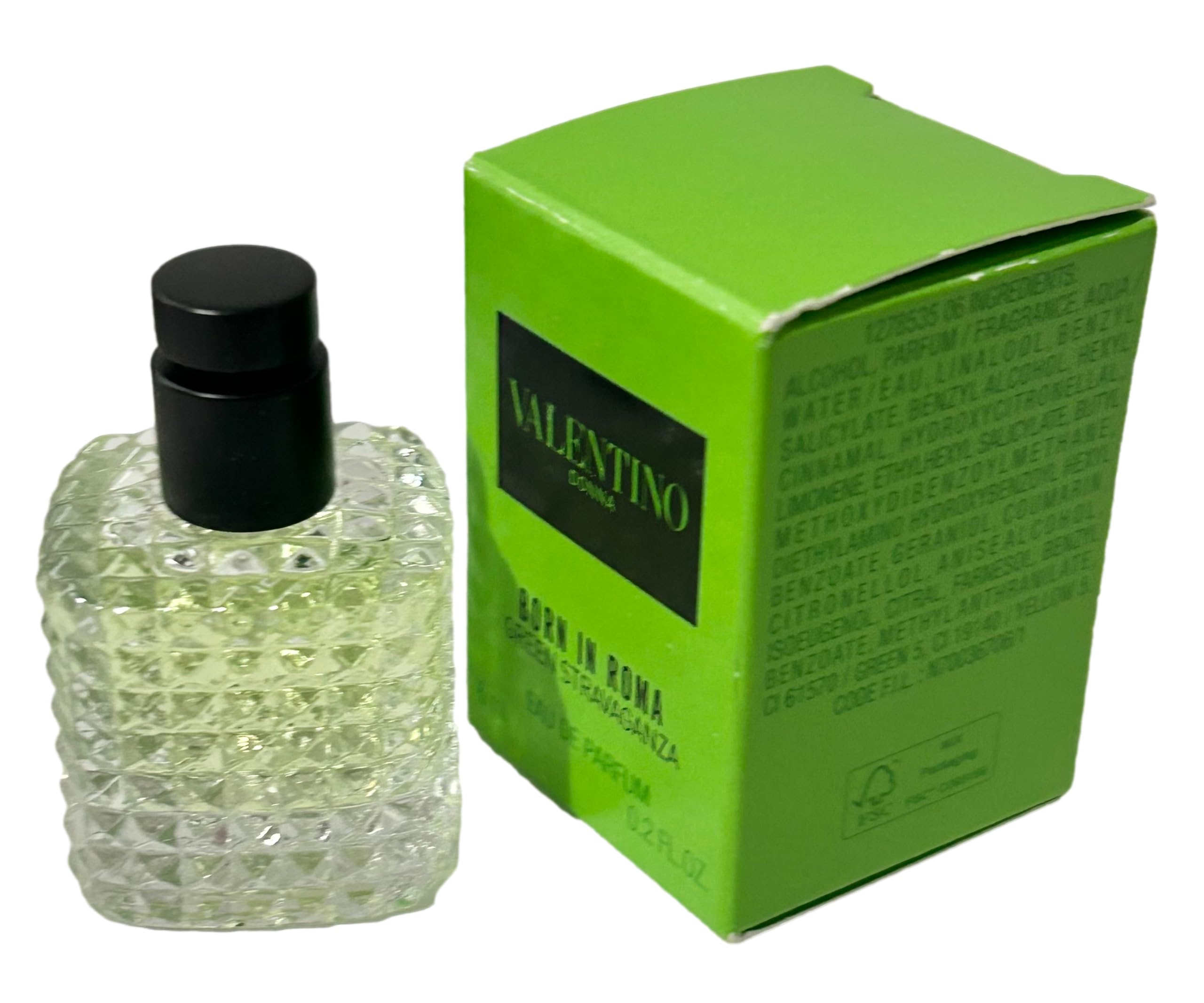 [Mini] Mini Valentino Born In Roma Green Stravaganza L France 168pcs Bybox EDP 6 ml - Thumbnail 3