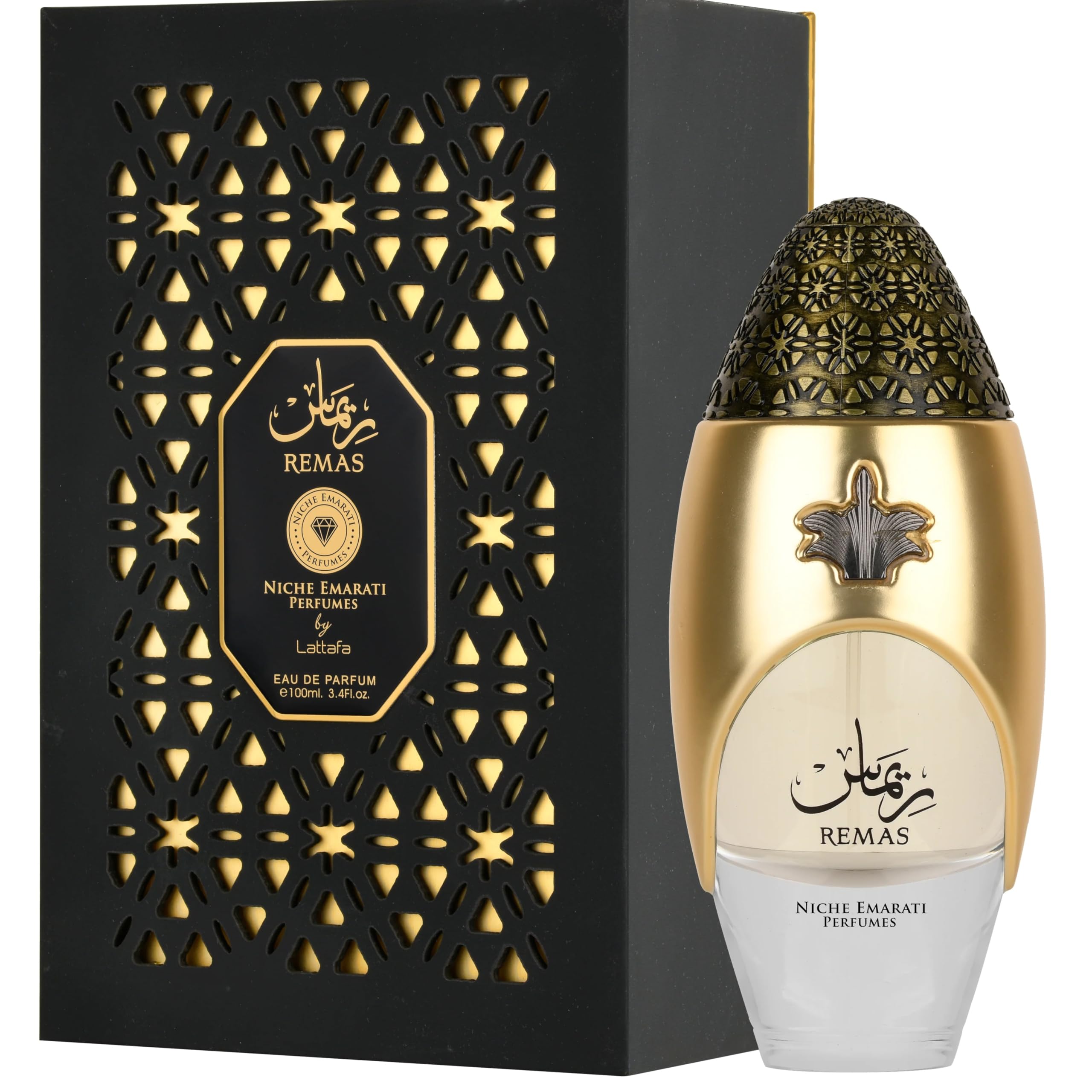 Lattafa Niche Emarati Remas Fruity Floral Woody Amber for Everyone / EDP 100 ml - Thumbnail 2