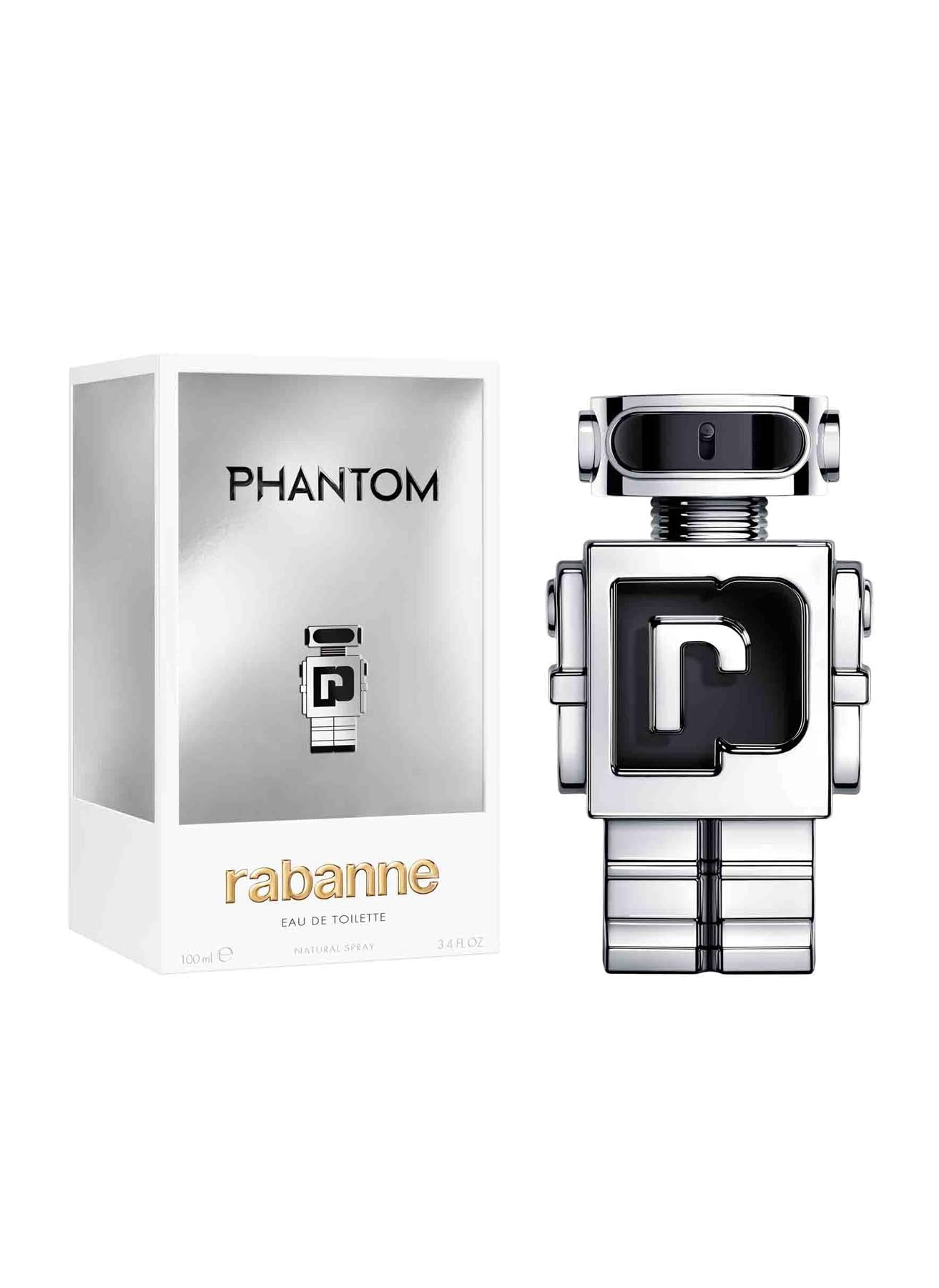 Phantom By Paco Rabanne For Men EDT 3.4 oz - Thumbnail 2