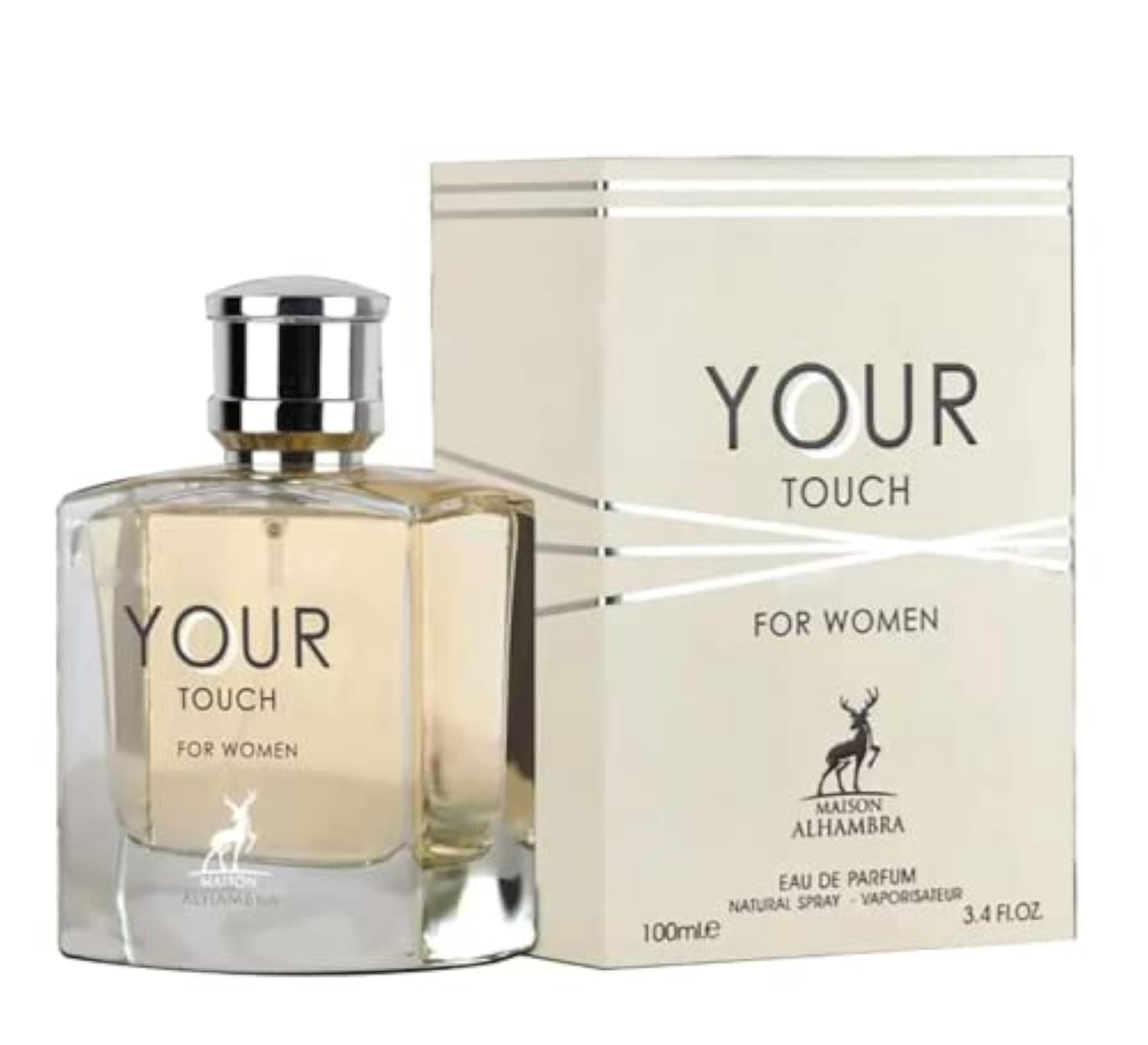 Your Touch Intense By Maison Alhambra For Men EDP 3.4 oz - Thumbnail 3