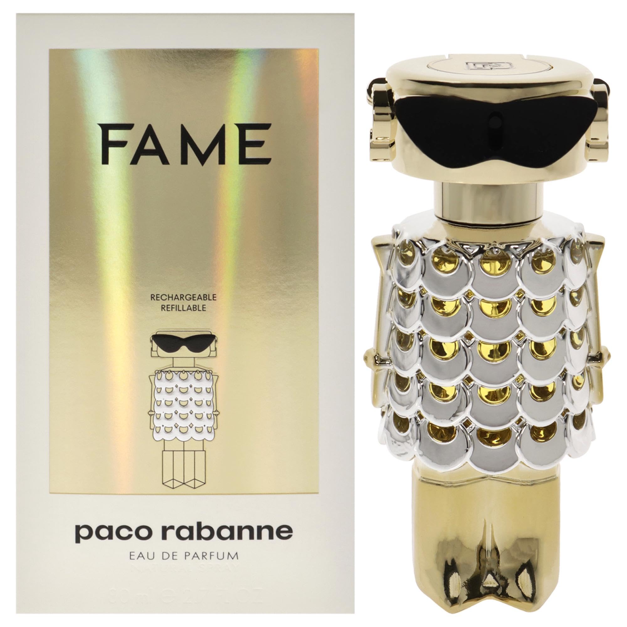Paco Rabanne Fame Refillable For Women EDP 2.7 oz