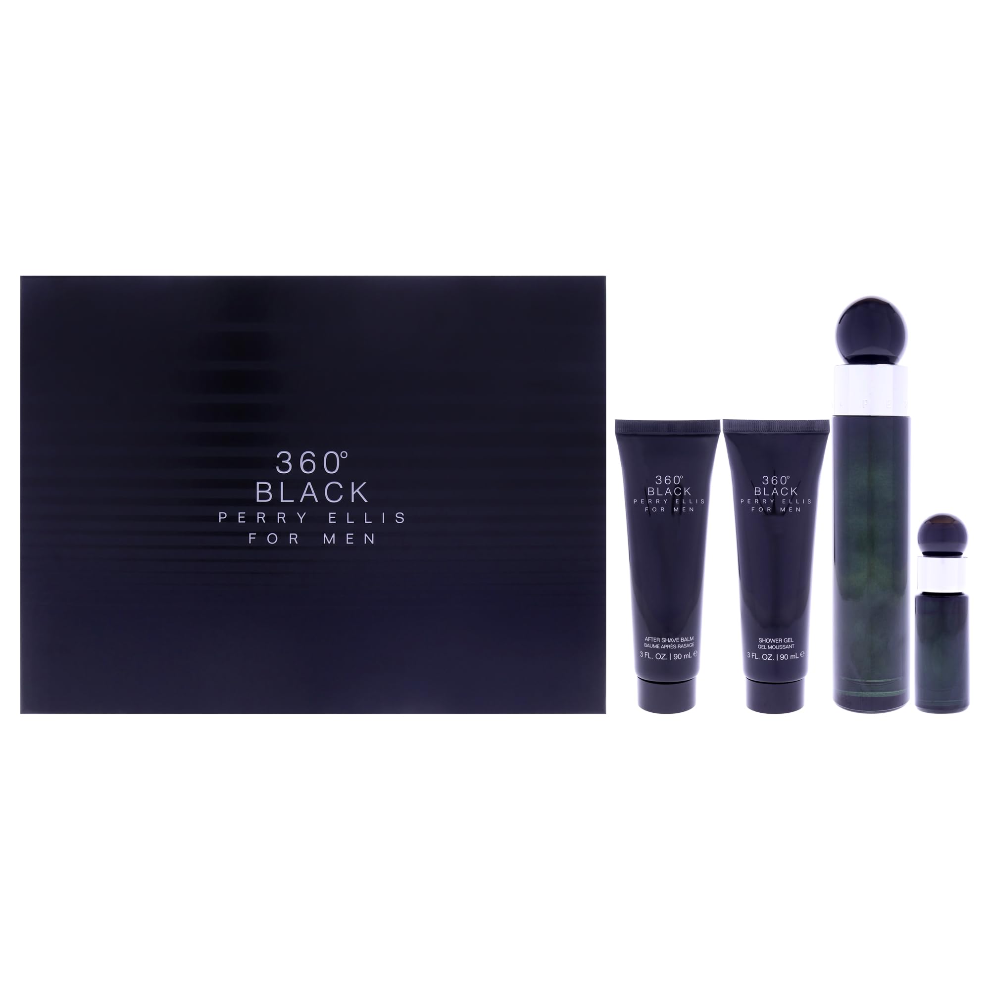 Perry Ellis 360 Black 4pc Set