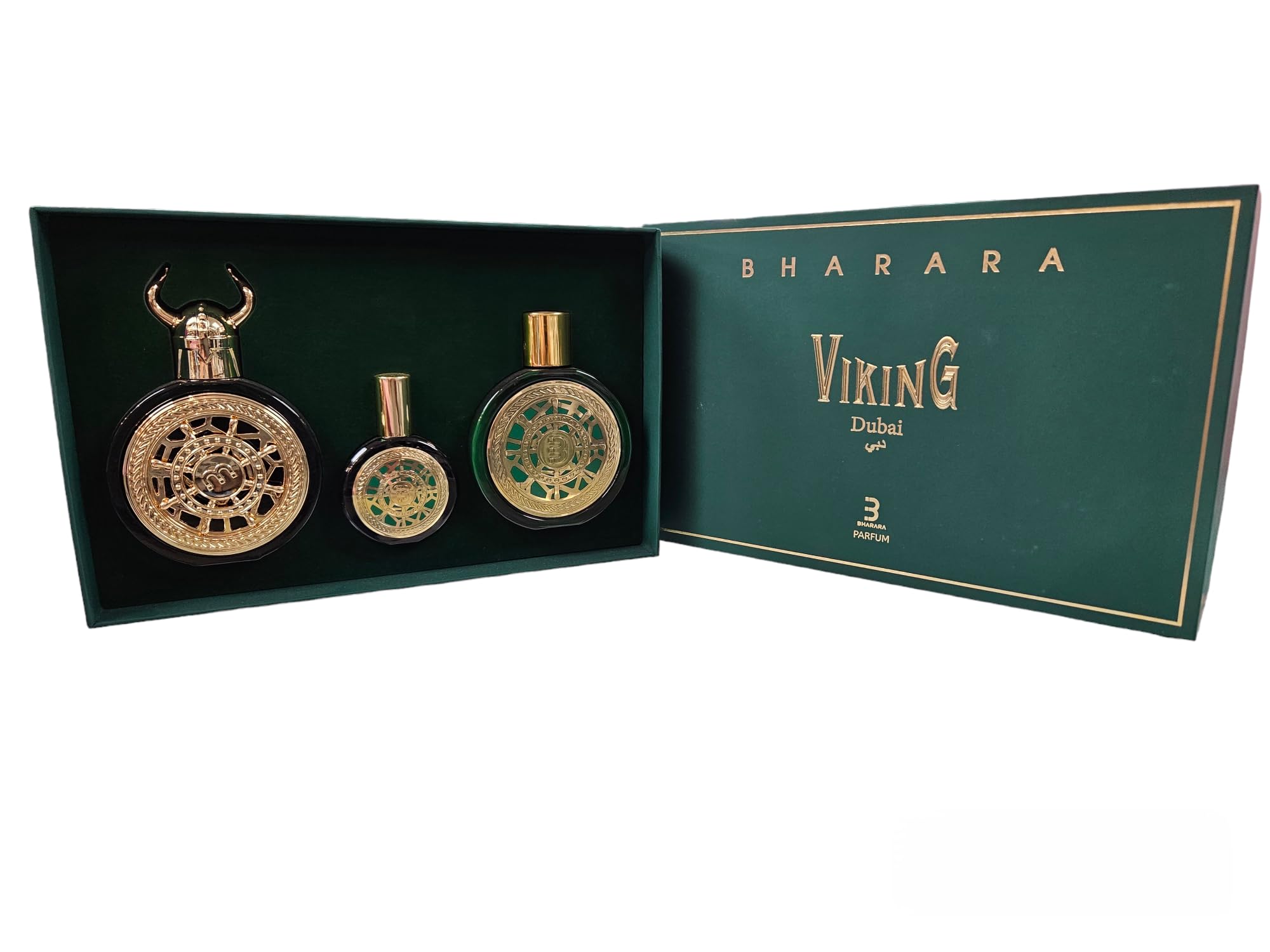 [Set] Bharara Viking Dubai 3.4 U + 1.0 Parfum + 6.0 B/l Usa 6pcs Bybox EDP - Thumbnail 2