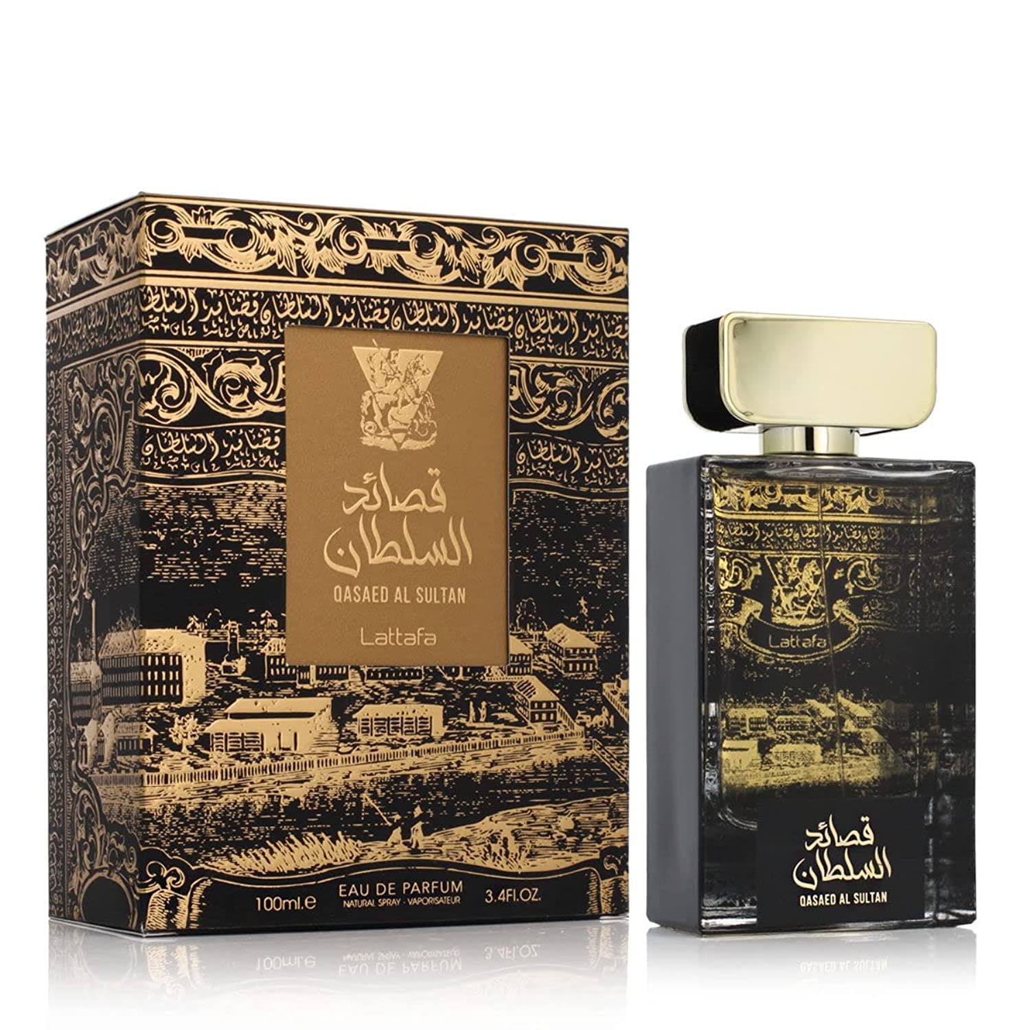 Lattafa Perfumes Qasaed Al Sultan for Unisex Unisex EDP 3.4 oz