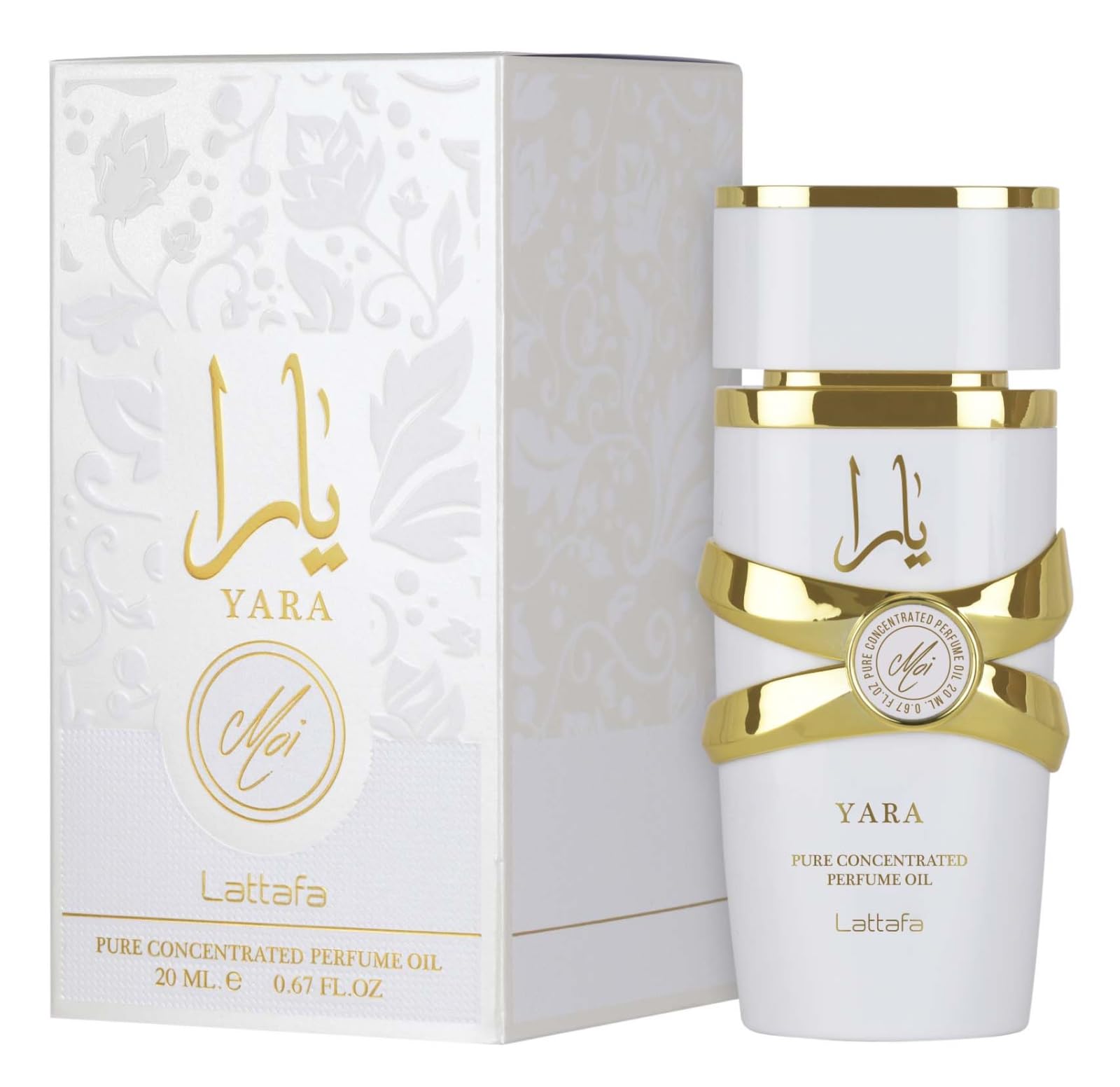 [Mini] Lattafa Yara Moi Fruity Floral Sweet Woody Pure Concentrated Oil Long Lasting /