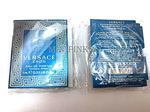 [Vial] Versace Eros Travel Sample Vial . / EDP 1 ml (3 oz) - Thumbnail 3