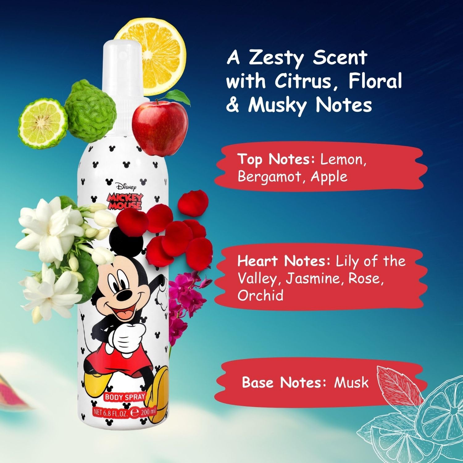 [Body Mist] Disney Mikey Body One Size 200 ml - Thumbnail 3