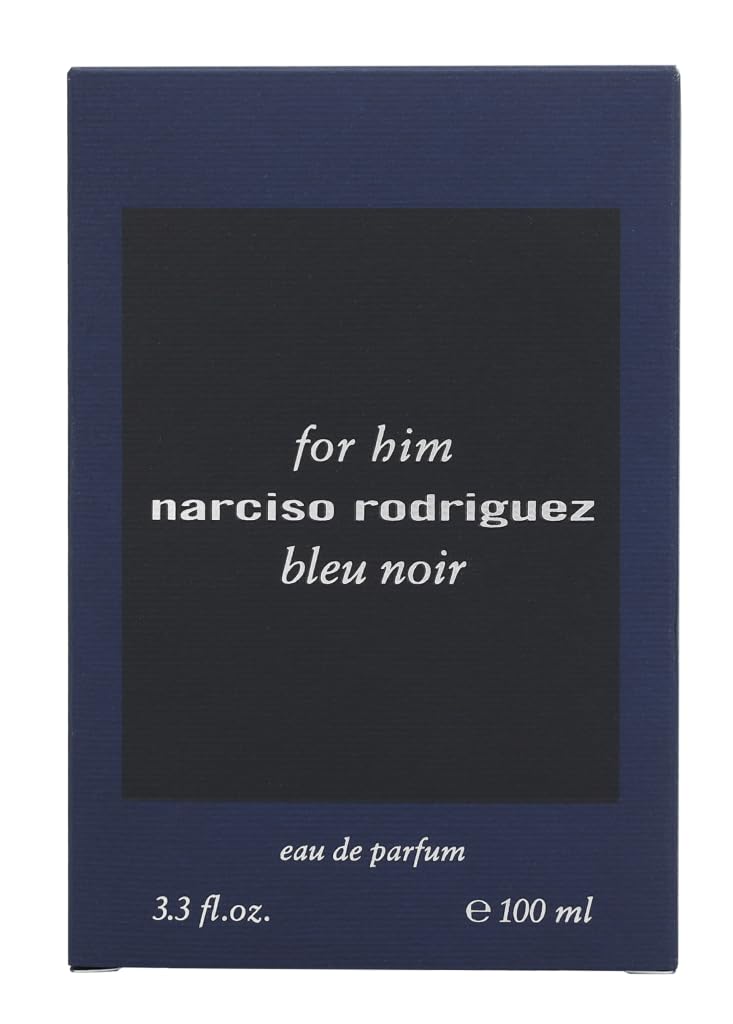 Narciso Rodriguez Bleu Noir Blue For Men EDP 3.3 oz - Thumbnail 3