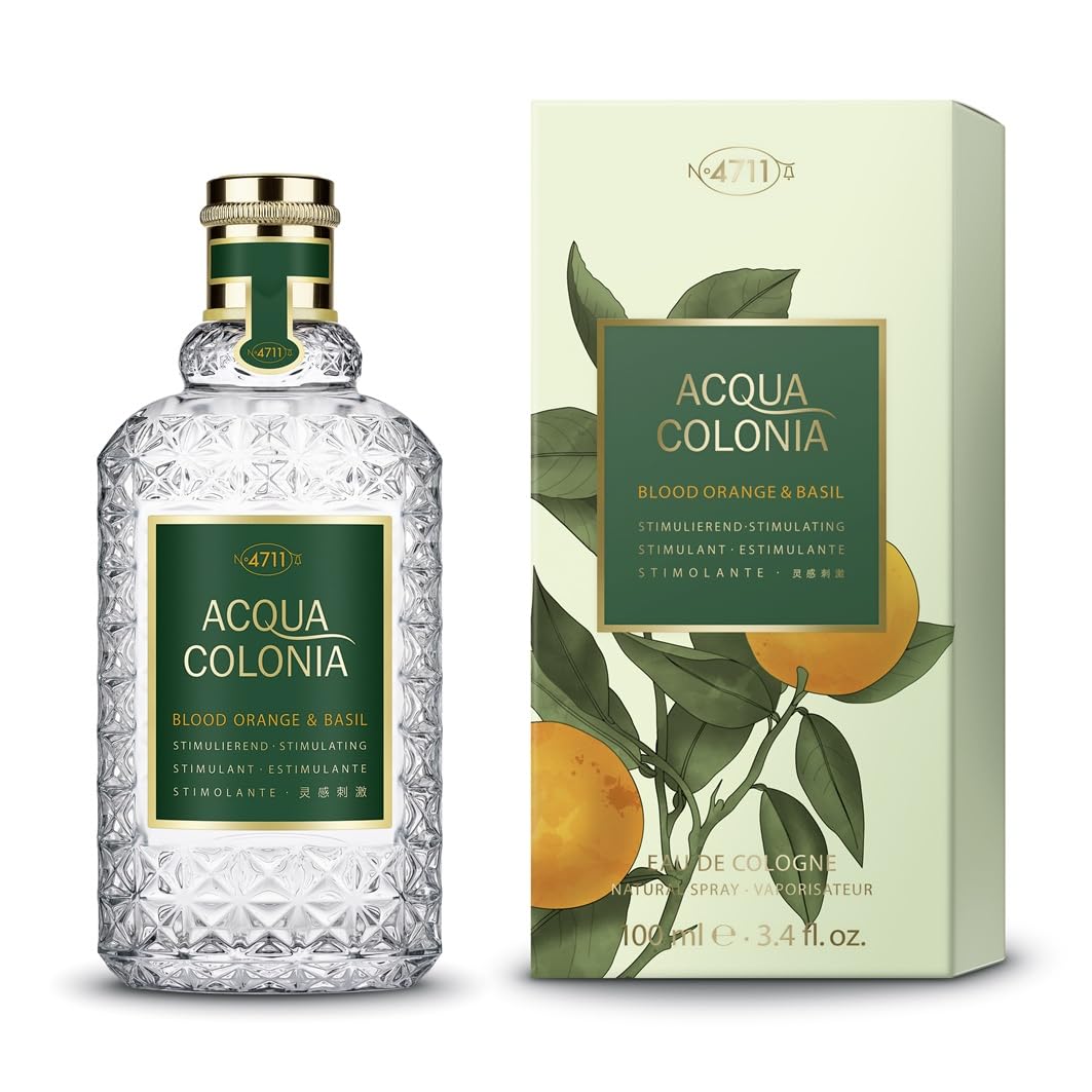 4711 Acqua Colonia Blood Orange and Basil By Muelhens For Women EDC 3.4 oz - Thumbnail 3