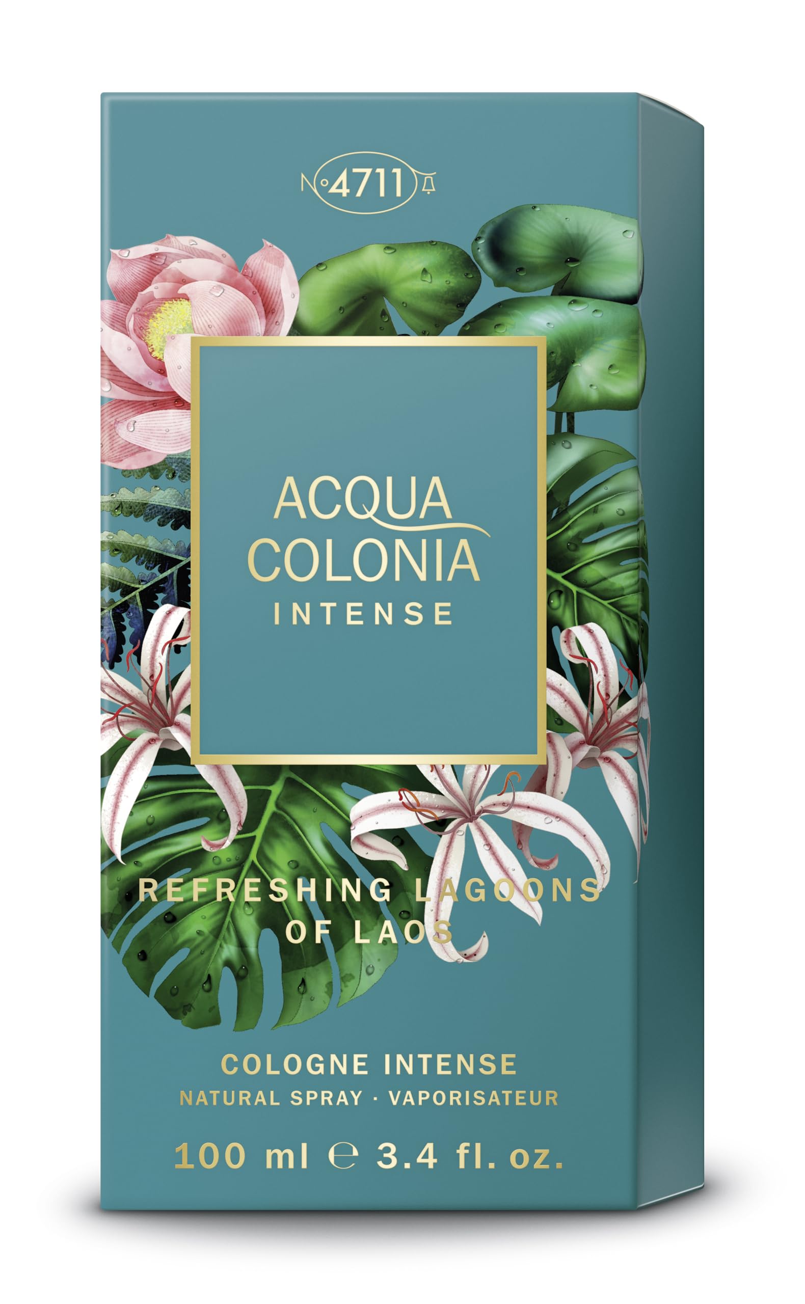 4711 By Muelhensacqua Colonia Intense Refreshing Lagoons of Laos Cologne For - Thumbnail 3