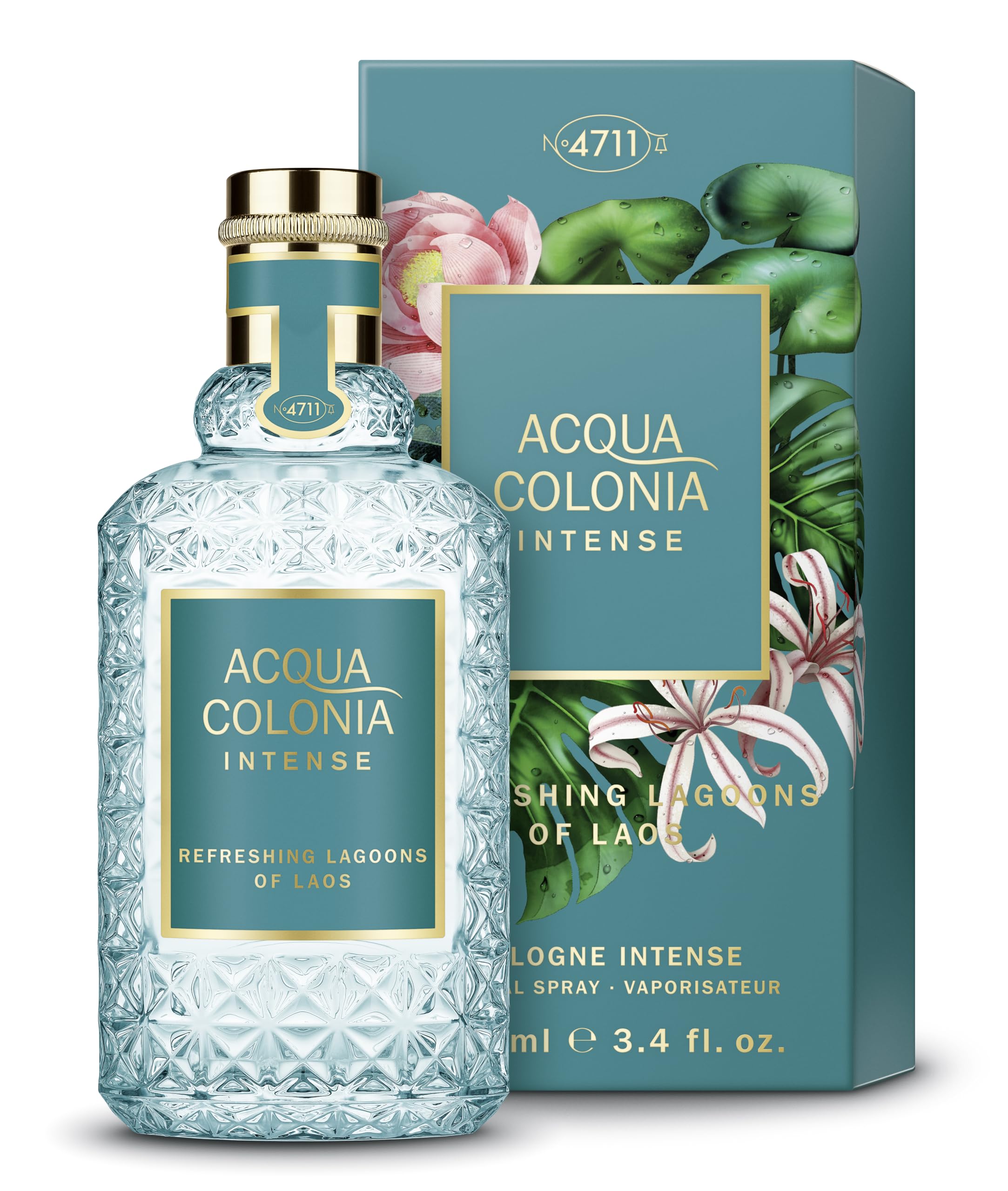 4711 By Muelhensacqua Colonia Intense Refreshing Lagoons of Laos Cologne For
