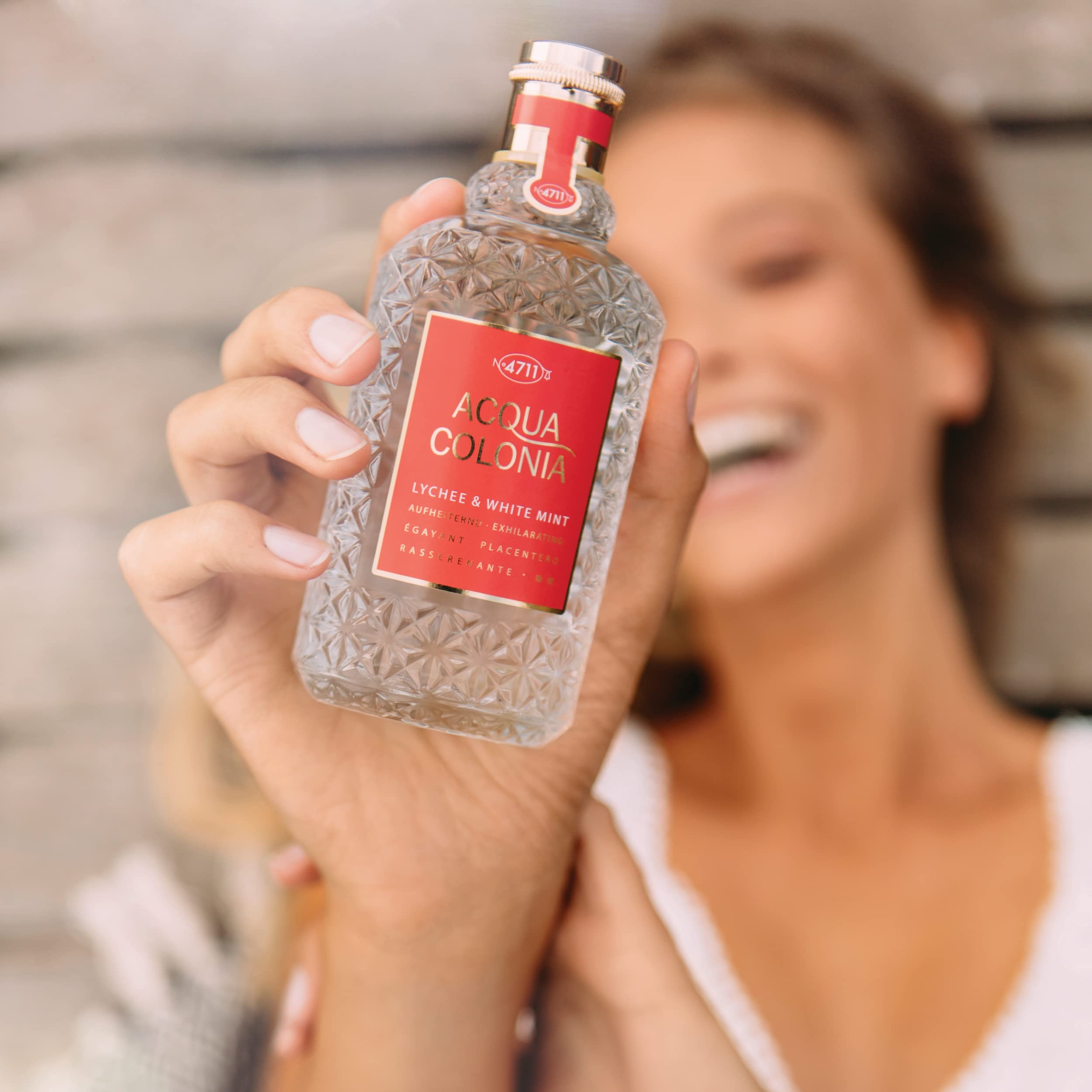 4711 Acqua Colonia Lychee and White Mint By Muelhens for Unisex Unisex EDC 3.4 - Thumbnail 2