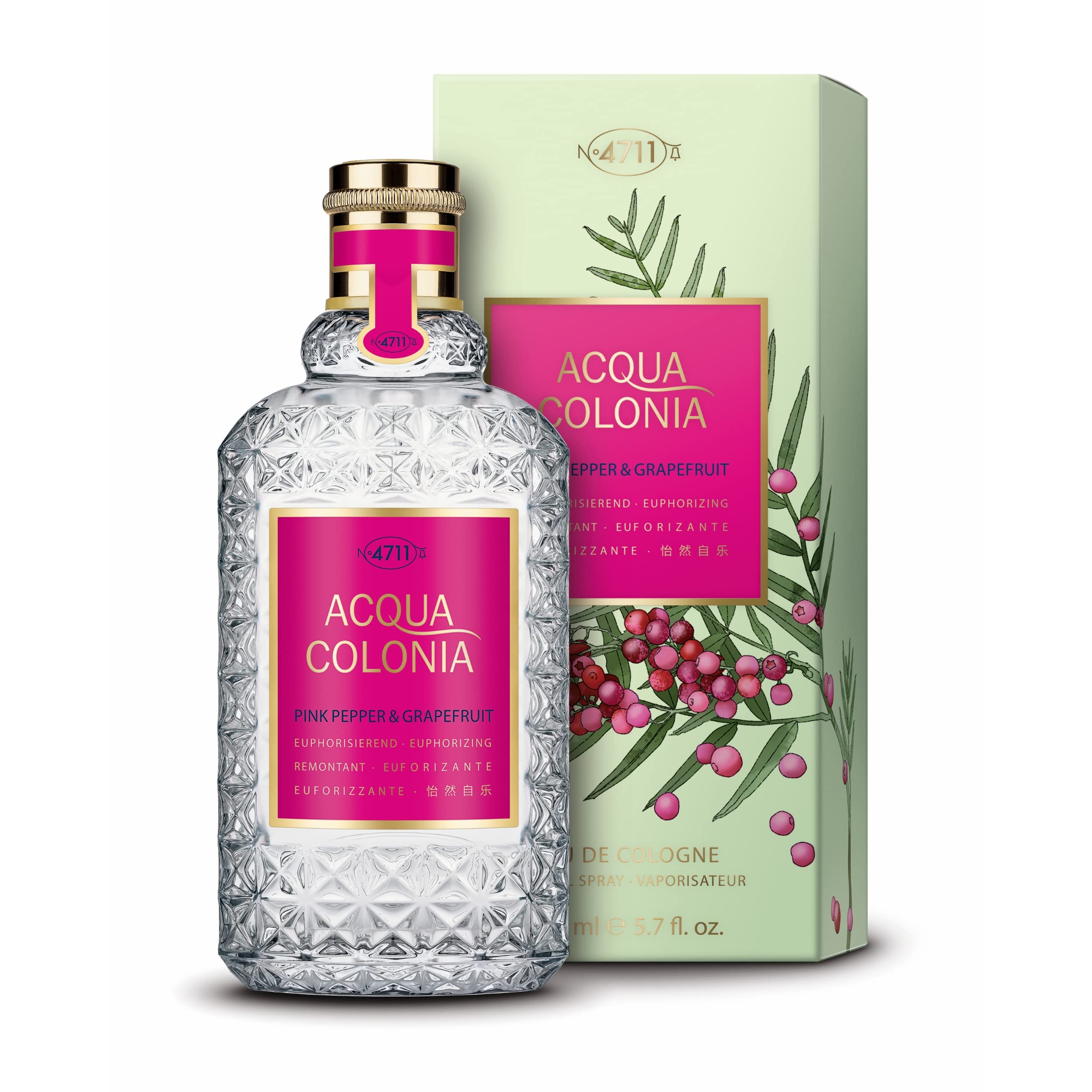 4711 Acqua Colonia Pink Pepper and Grapefruit By Muelhens for Unisex Unisex EDC