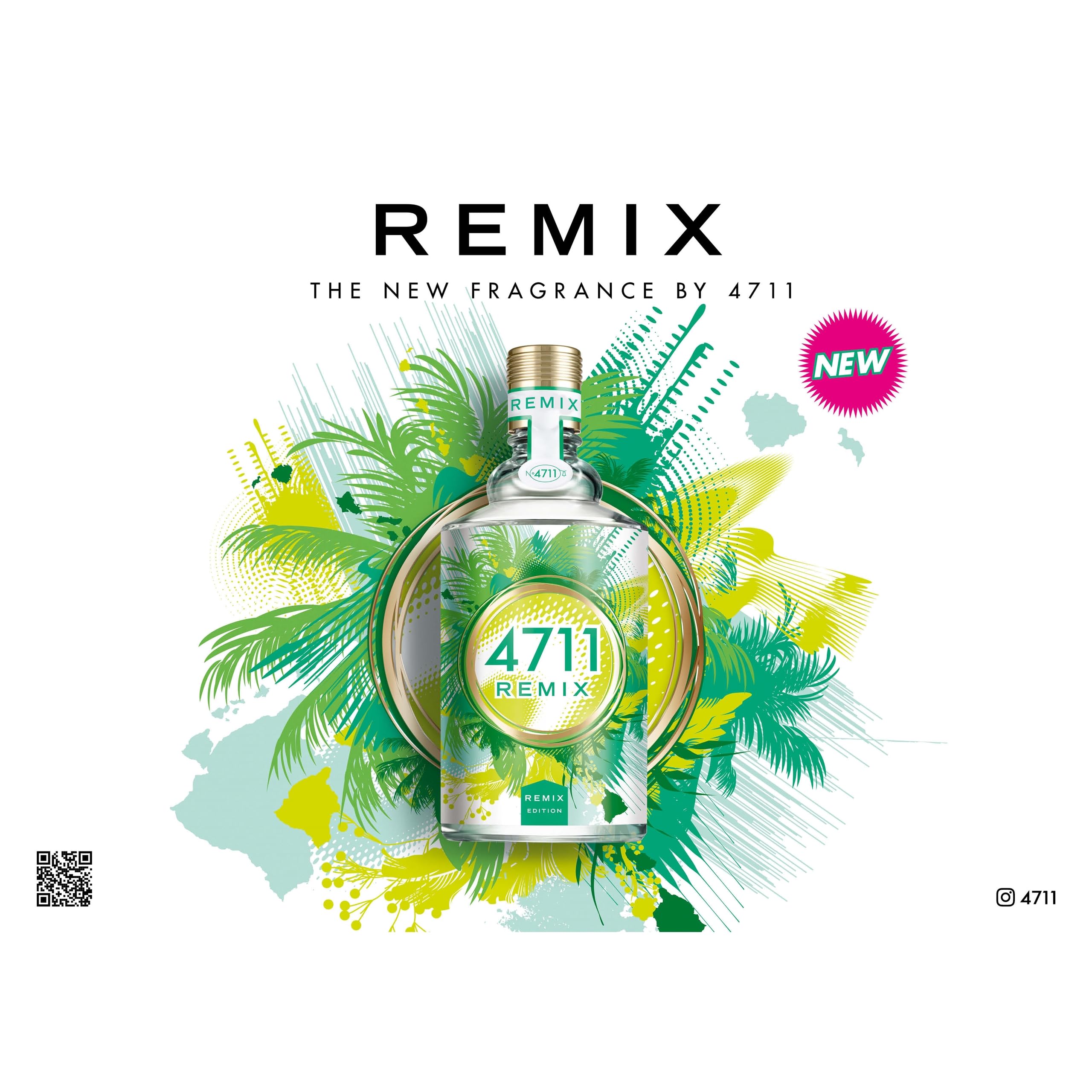 4711 Remix Green Oasis By 4711 Unisex EDC 3.4 oz - Thumbnail 2