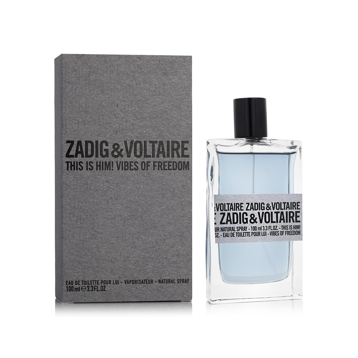 Zadig Volta This Is Him Vides of Freedom 3.4 M Gray EDT