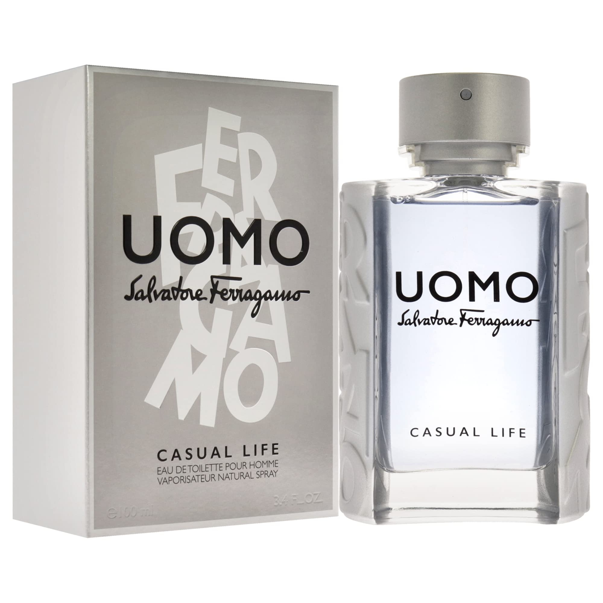 Ferragamo Uomo Ferragamo Casual Life Pour Homme Cologne 3.4 Fl. Oz. For Men EDT - Thumbnail 3