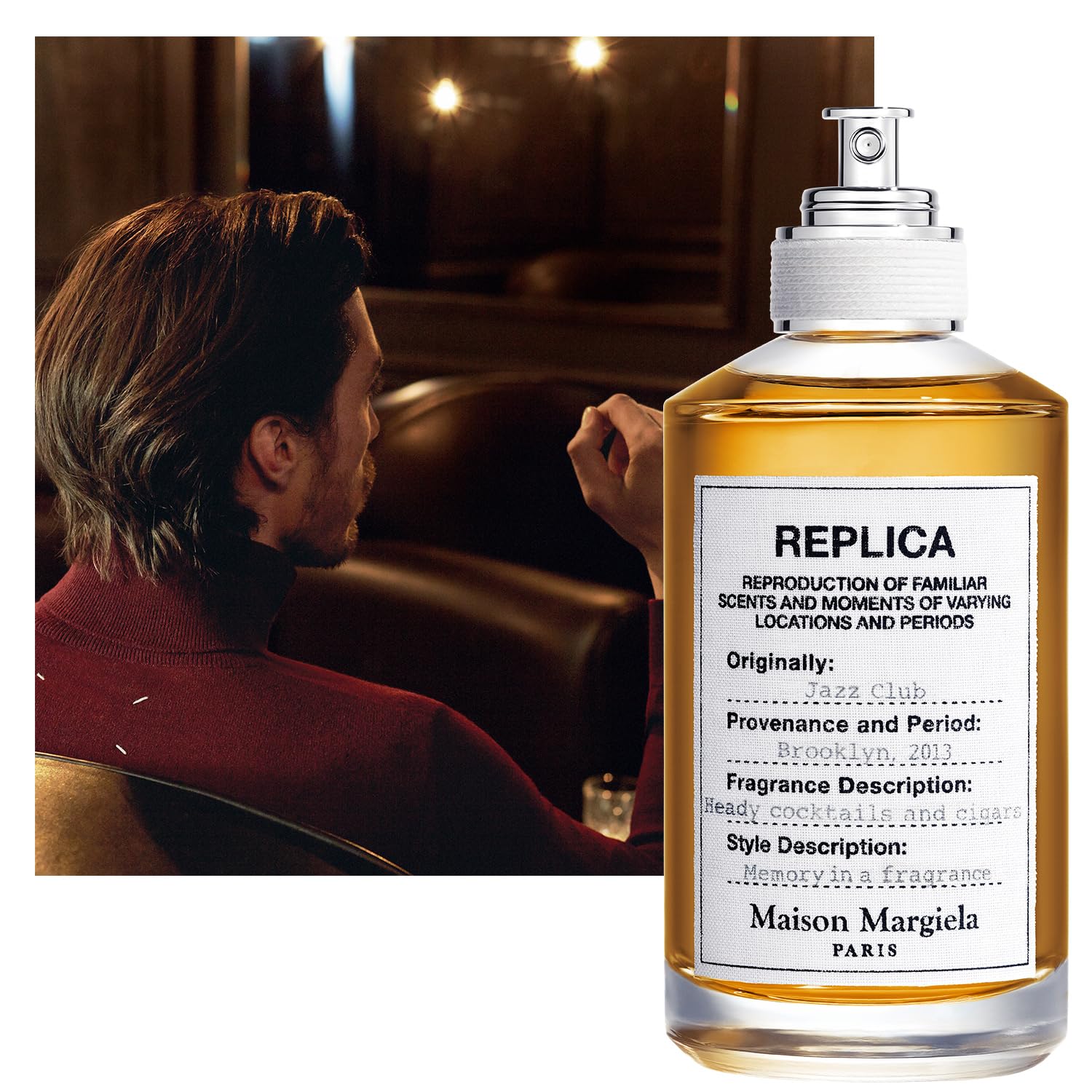 Maison Margiela Replica Jazz Club EDT 3.4 oz - Thumbnail 3