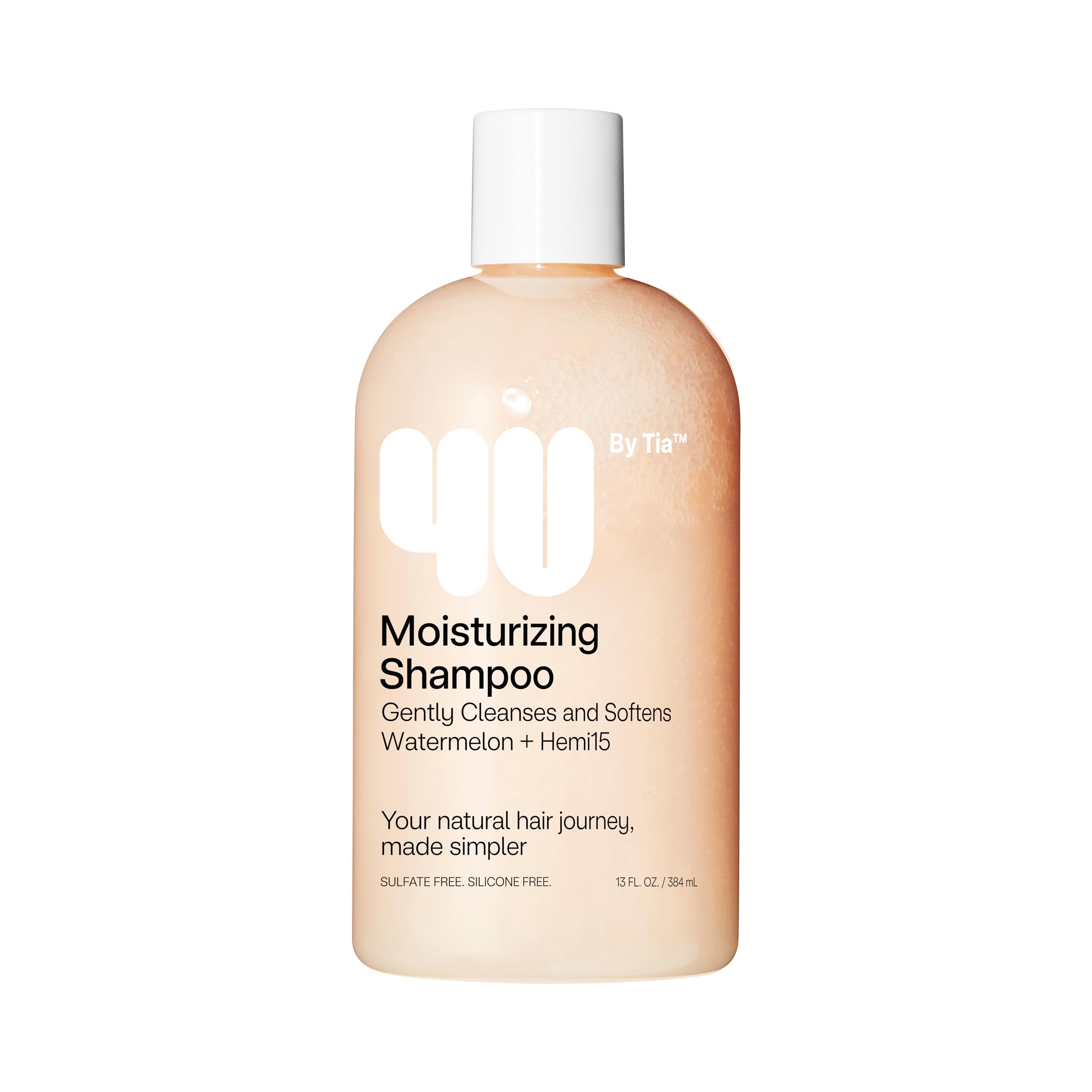 4u By Tia Moisturizing Shampoo Nourish Define Curly Kinky Coily Hair Sulfate