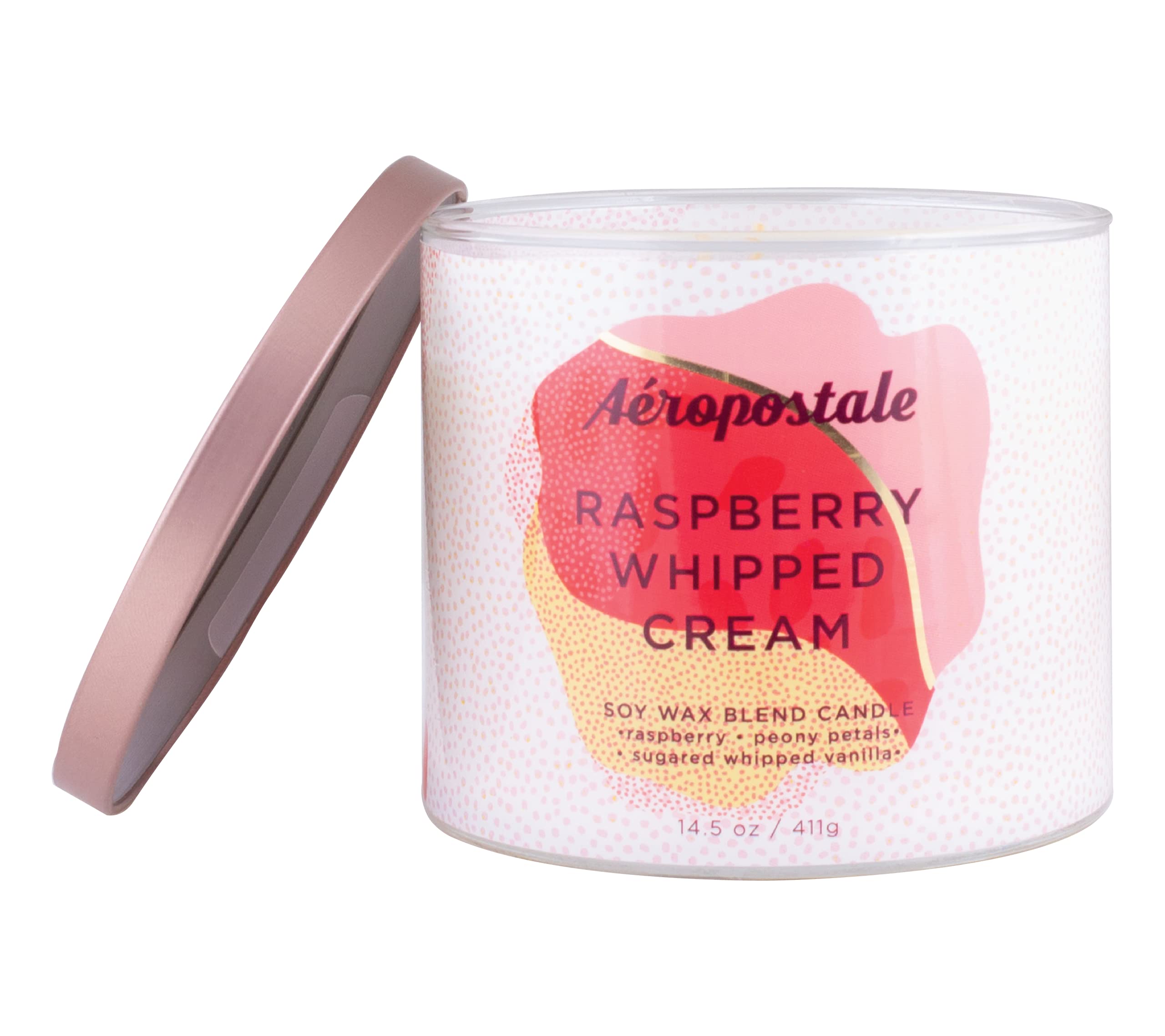 [Candles] Aeropostale Candle Scented Candles Raspberry Whipped Cream Soy Candle