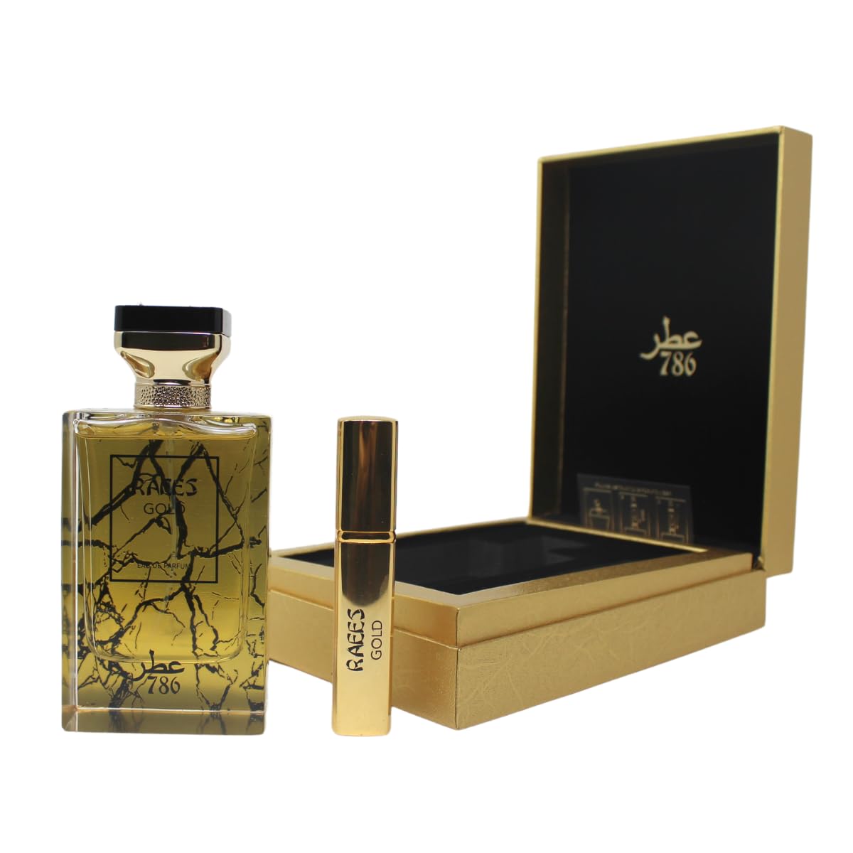 Jo Milano Raees Gold 786 3.4 M France 18pcs Bybox EDP - Thumbnail 3