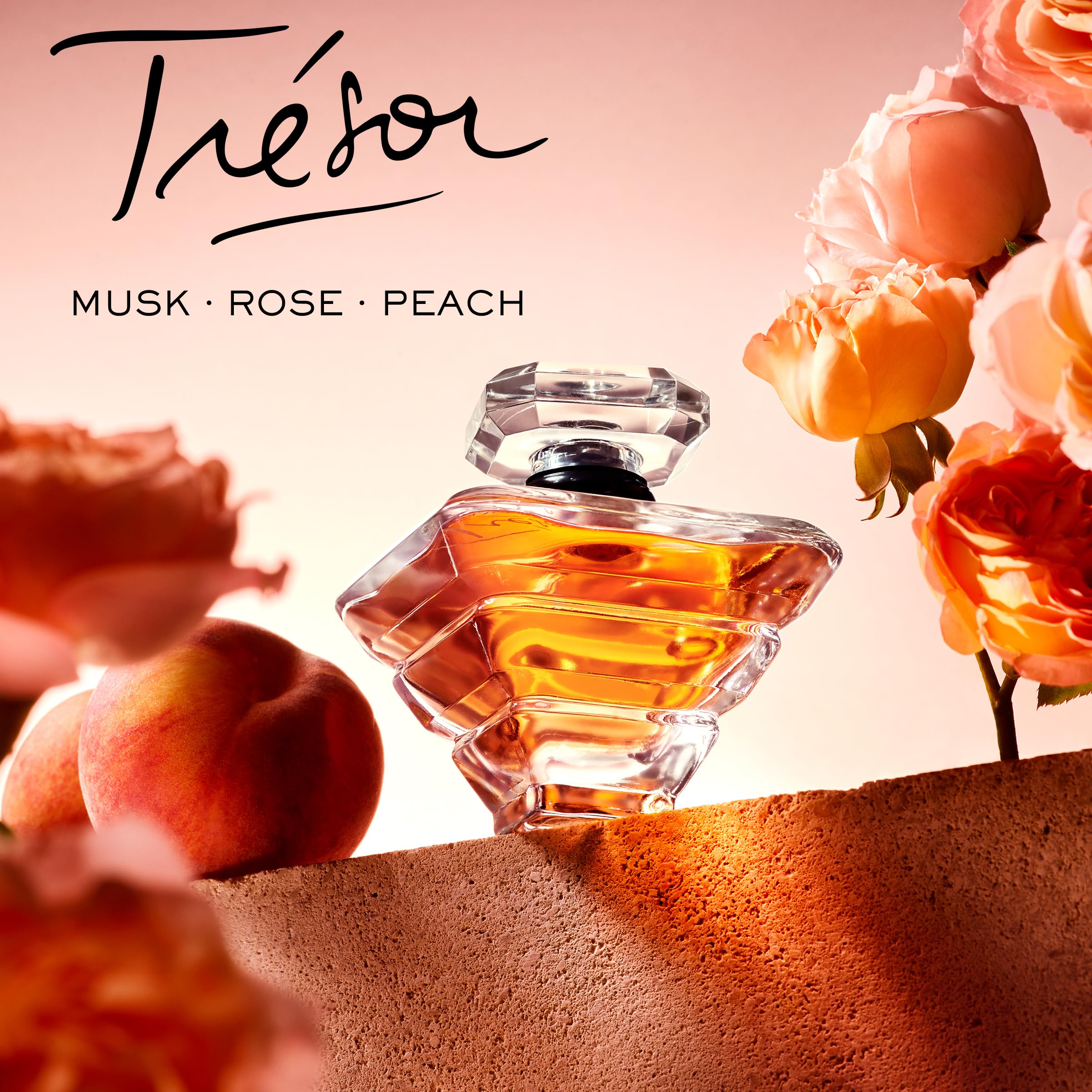 Lancôme Trésor With Notes of Rose Lilac Peach Apricot Blossom Elegant Romantic - Thumbnail 2