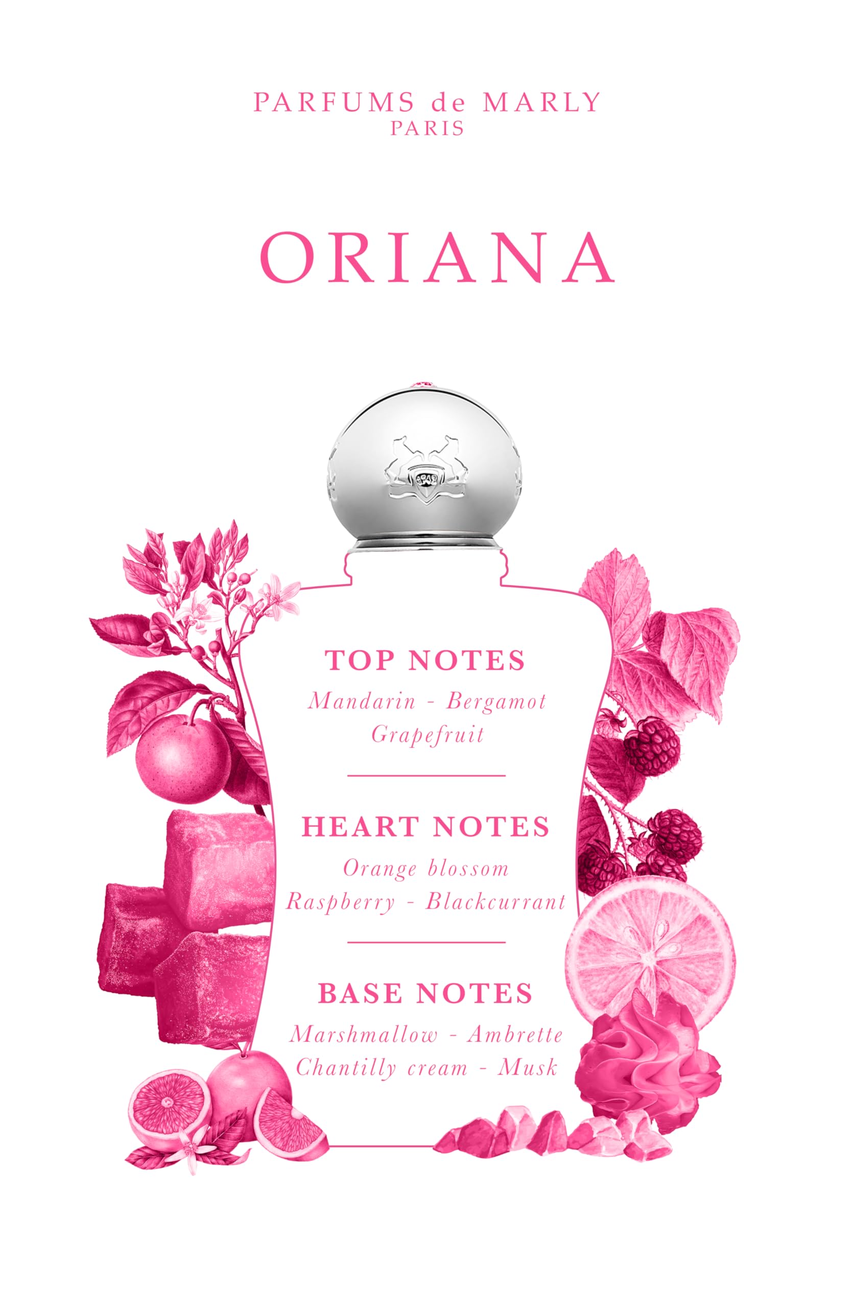 Parfums de Marly Oriana 2.5 L France* 15pcs Bybox EDP