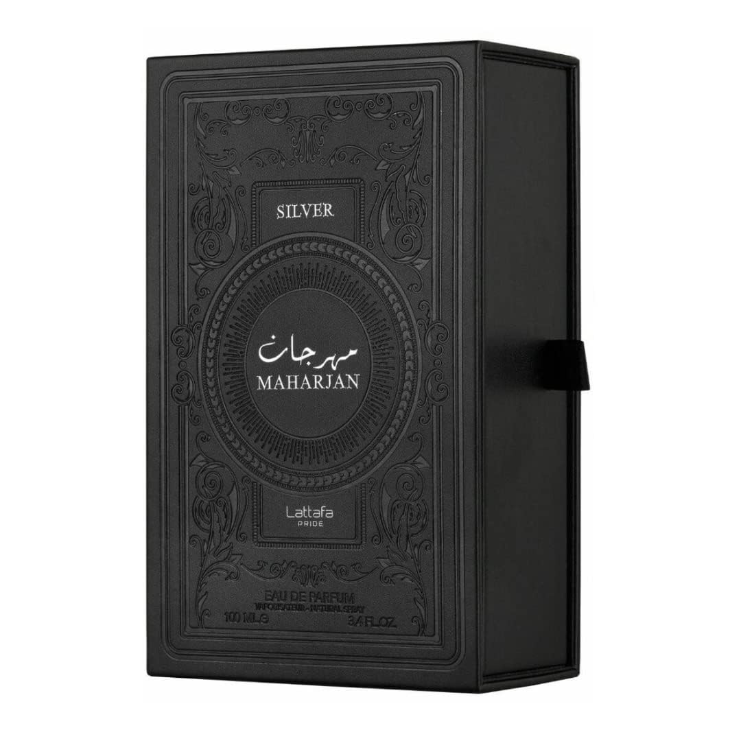 Lattafa Pride Maharjan Silver EDP 3.4 oz - Thumbnail 3