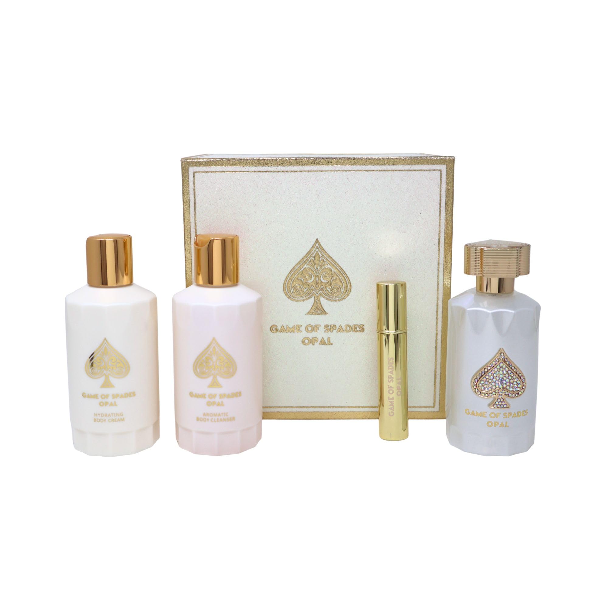 [Set] Jo Milano Game of Spades Opal 4 Piece | Parfum Body Cleanser Body Cream