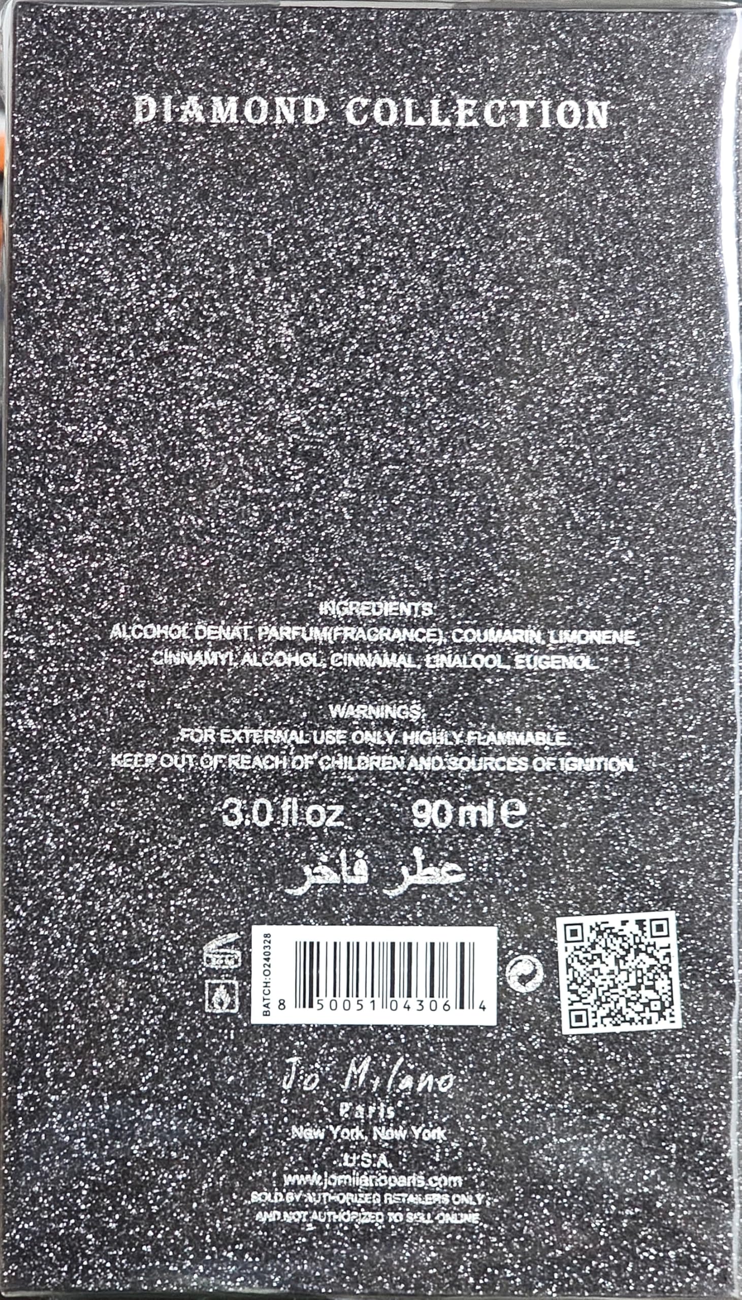 Jo Milano Game of Spades Diamond Parfum 3.0 U Usa 48pcs Bybox - Thumbnail 2