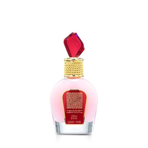 Lattafa Musk Candy Rose Thameen Collection For Women EDP 3.4 oz - Thumbnail 3