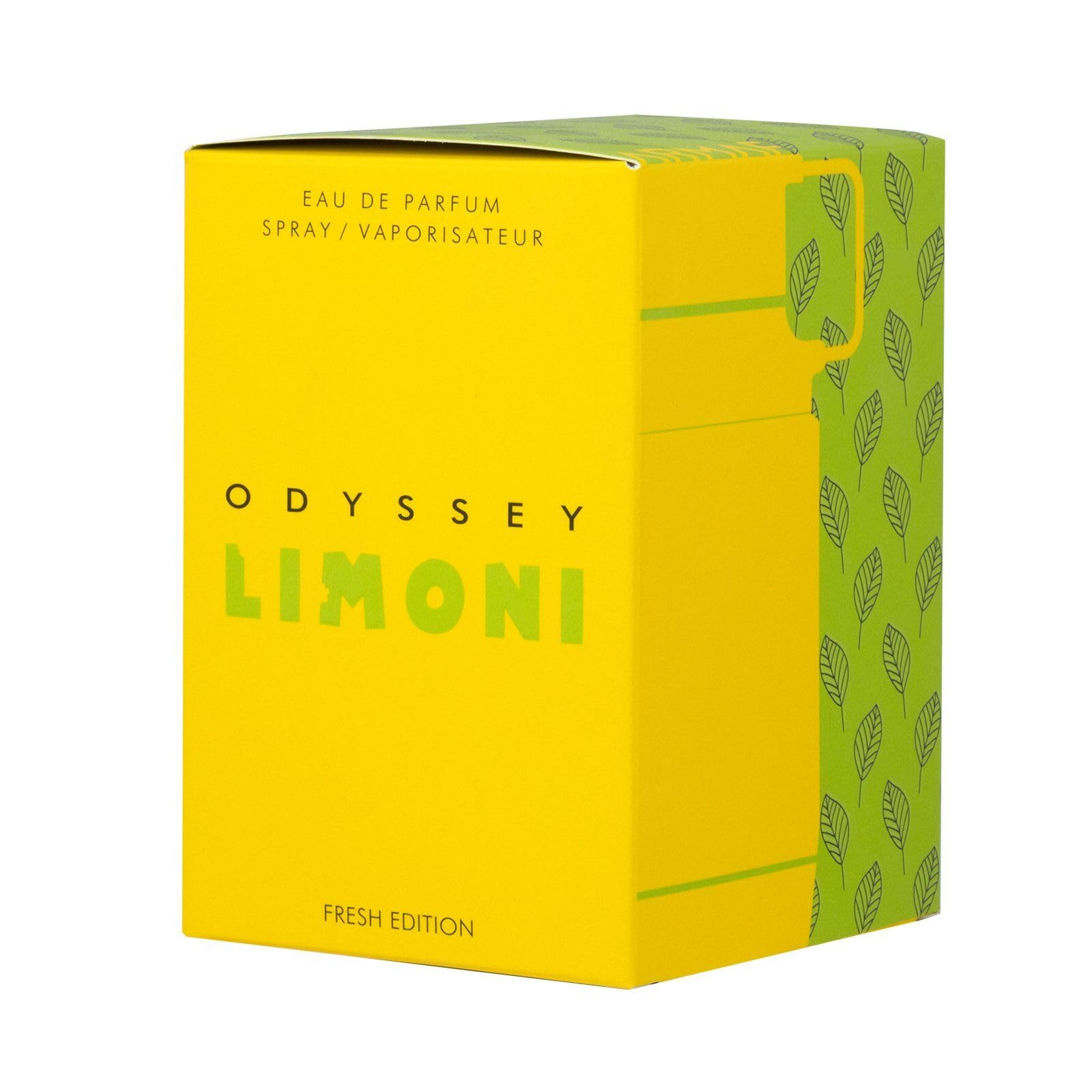Odyssey Limoni Fresh Edition By Armaf For Men EDP 3.3 oz - Thumbnail 3