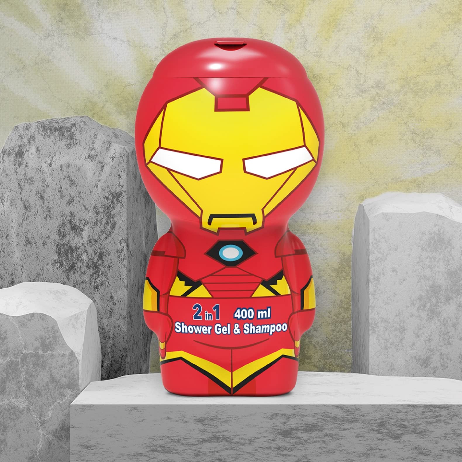 [Shower Gel] Marvel Iron Man 2d 13.5 S/g Shampoo Usa 1pcs Bybox