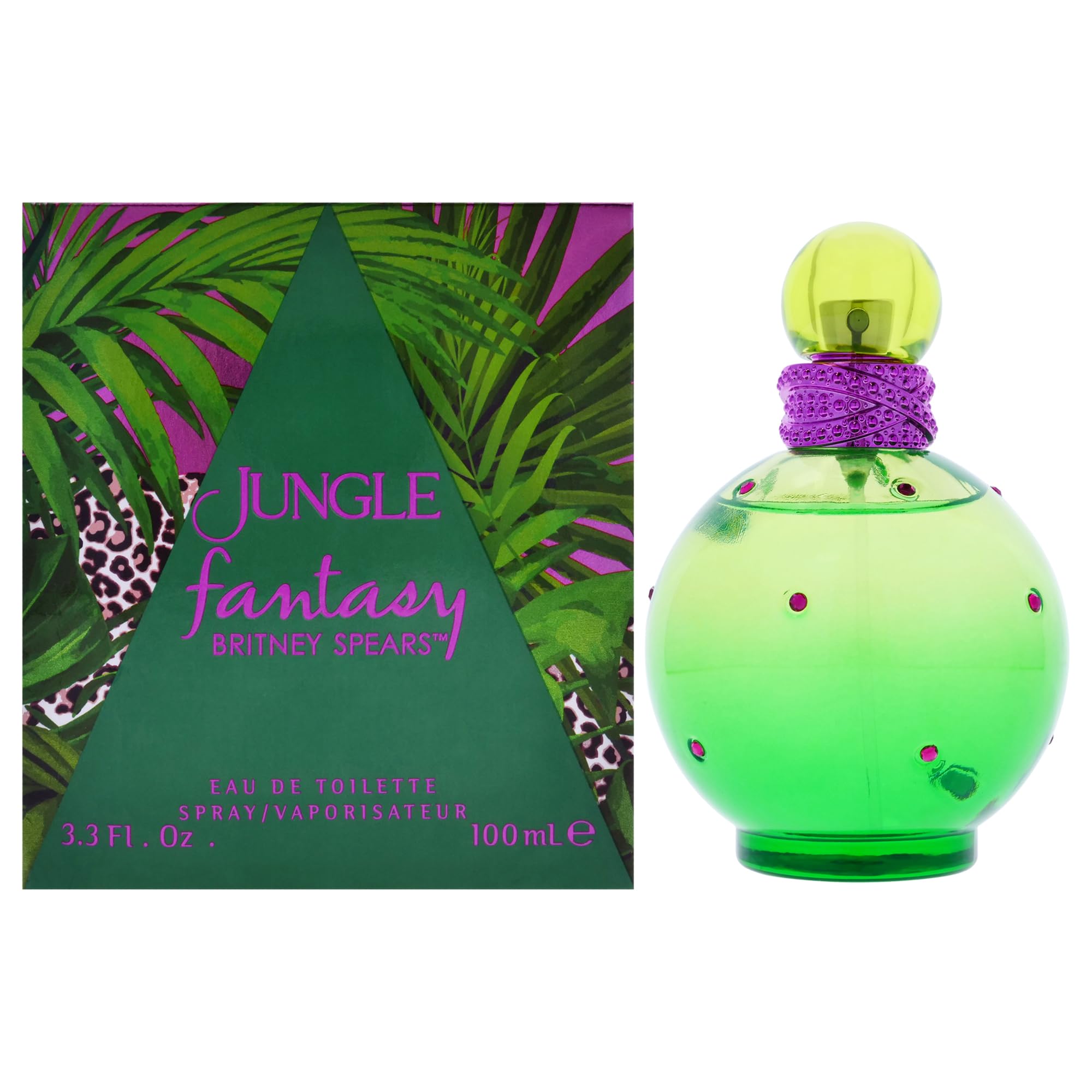 Britney Spears Jungle Fantasy Limited Edition 3.3 Fl Oz For Women EDT
